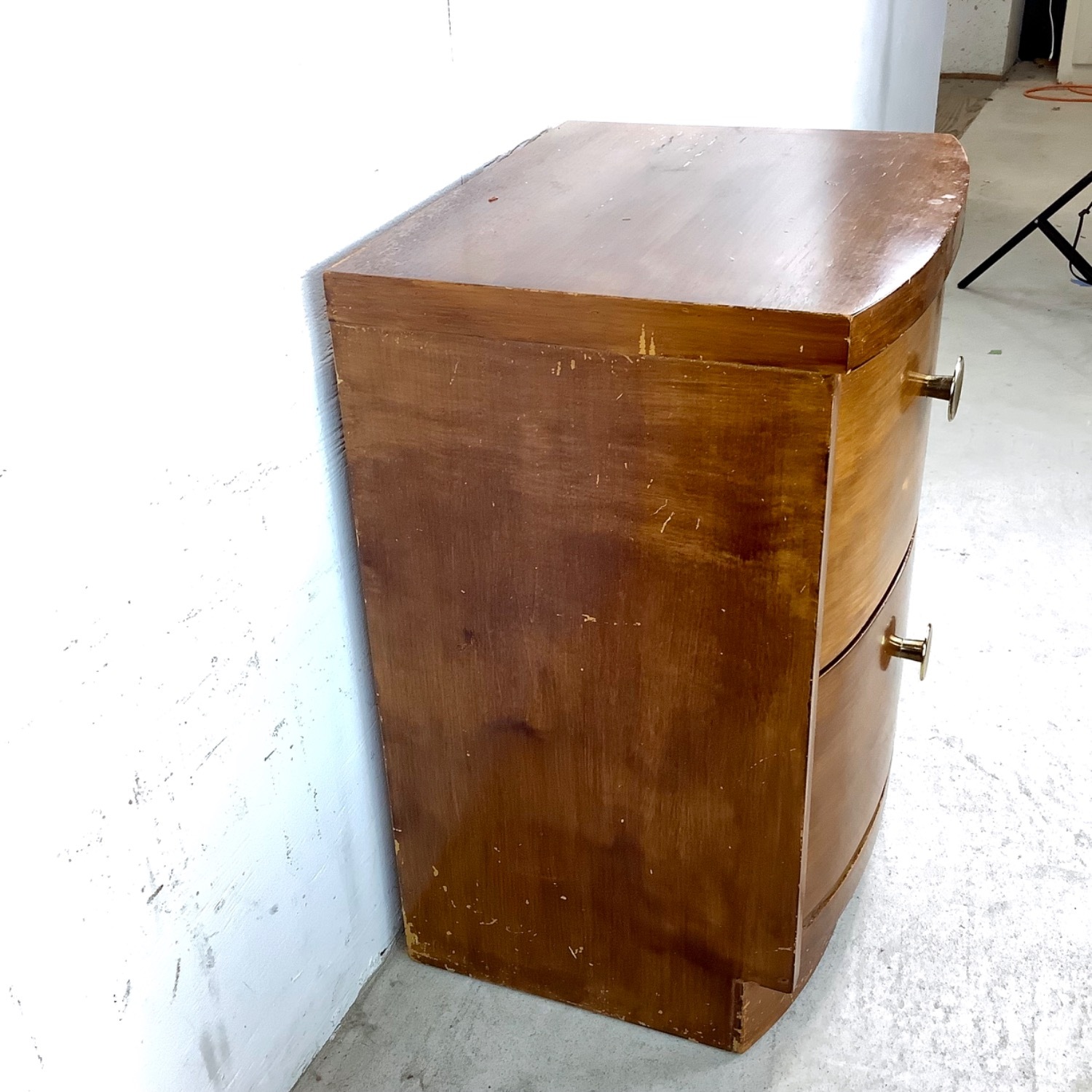 Vintage Two Drawer Nightstand - image-7