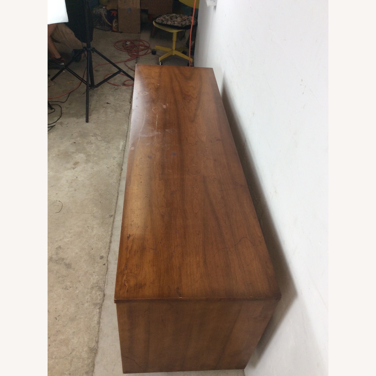 Mid Century Modern Lowboy Dresser with 9 Drawers - image-7