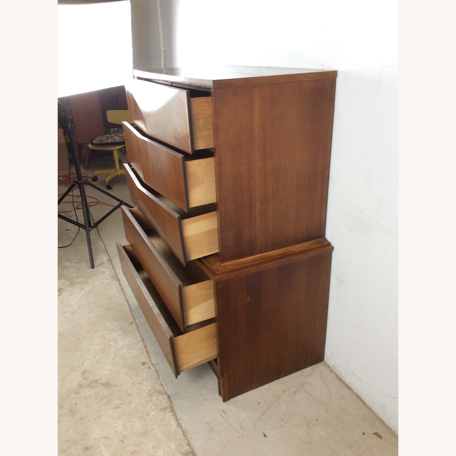 Mid Century Highboy Dresser by Johnson Carper - image-10