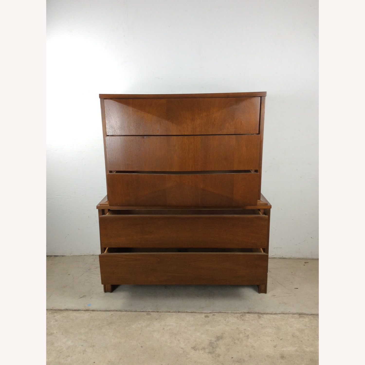 Mid Century Highboy Dresser by Johnson Carper - image-8