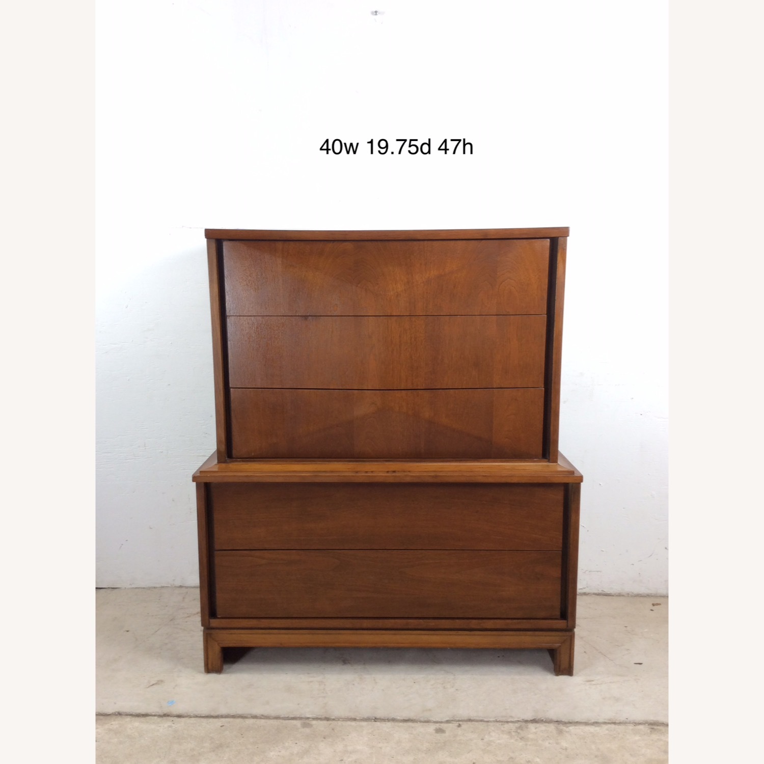 Mid Century Highboy Dresser by Johnson Carper - image-18