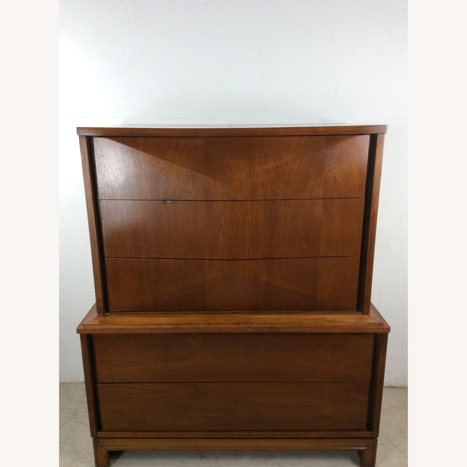 Mid Century Highboy Dresser by Johnson Carper - image-3
