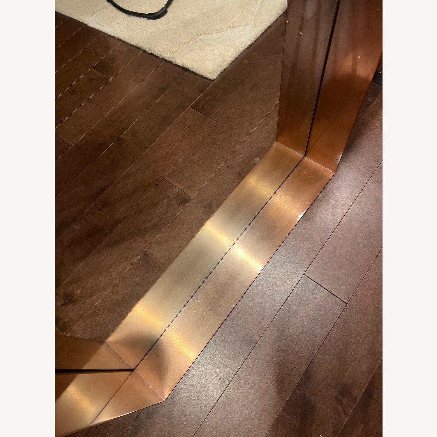 West Elm Industrial Shadowbox Floor Mirror, Copper - image-8