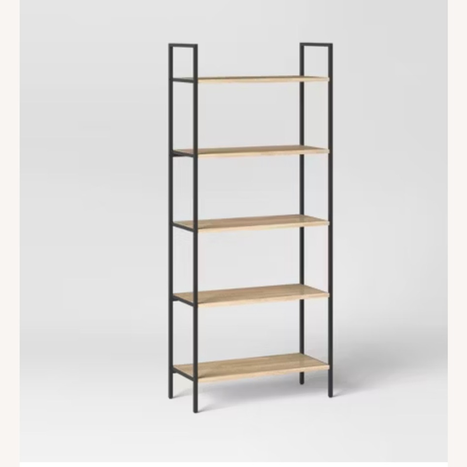 Target Threshold Vintage Oak 5 Shelf Bookcase - image-2