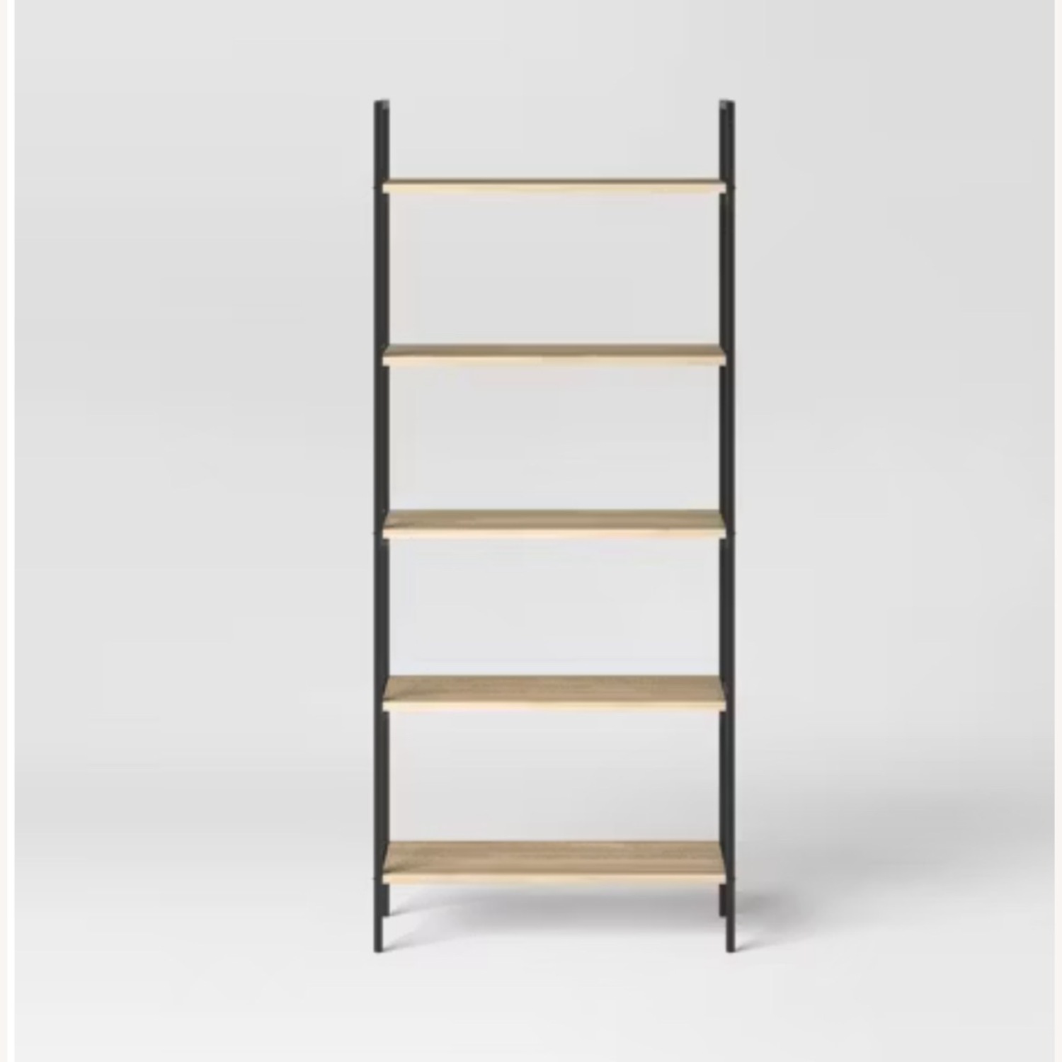 Target Threshold Vintage Oak 5 Shelf Bookcase - image-3