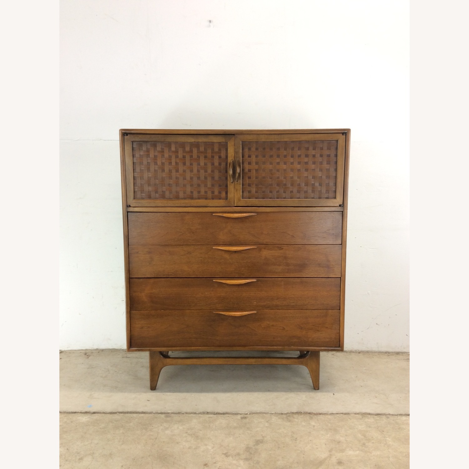 Mid Century Highboy Dresser by Lane Furniture - image-1