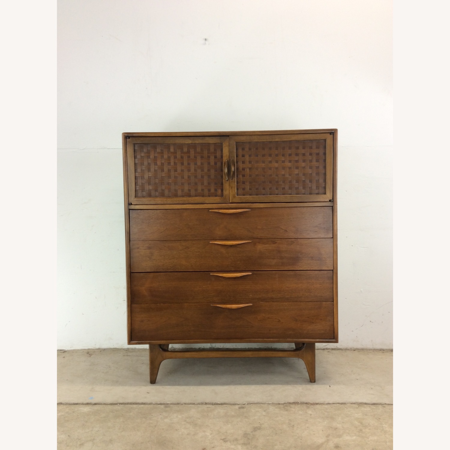 Mid Century Highboy Dresser by Lane Furniture - image-2