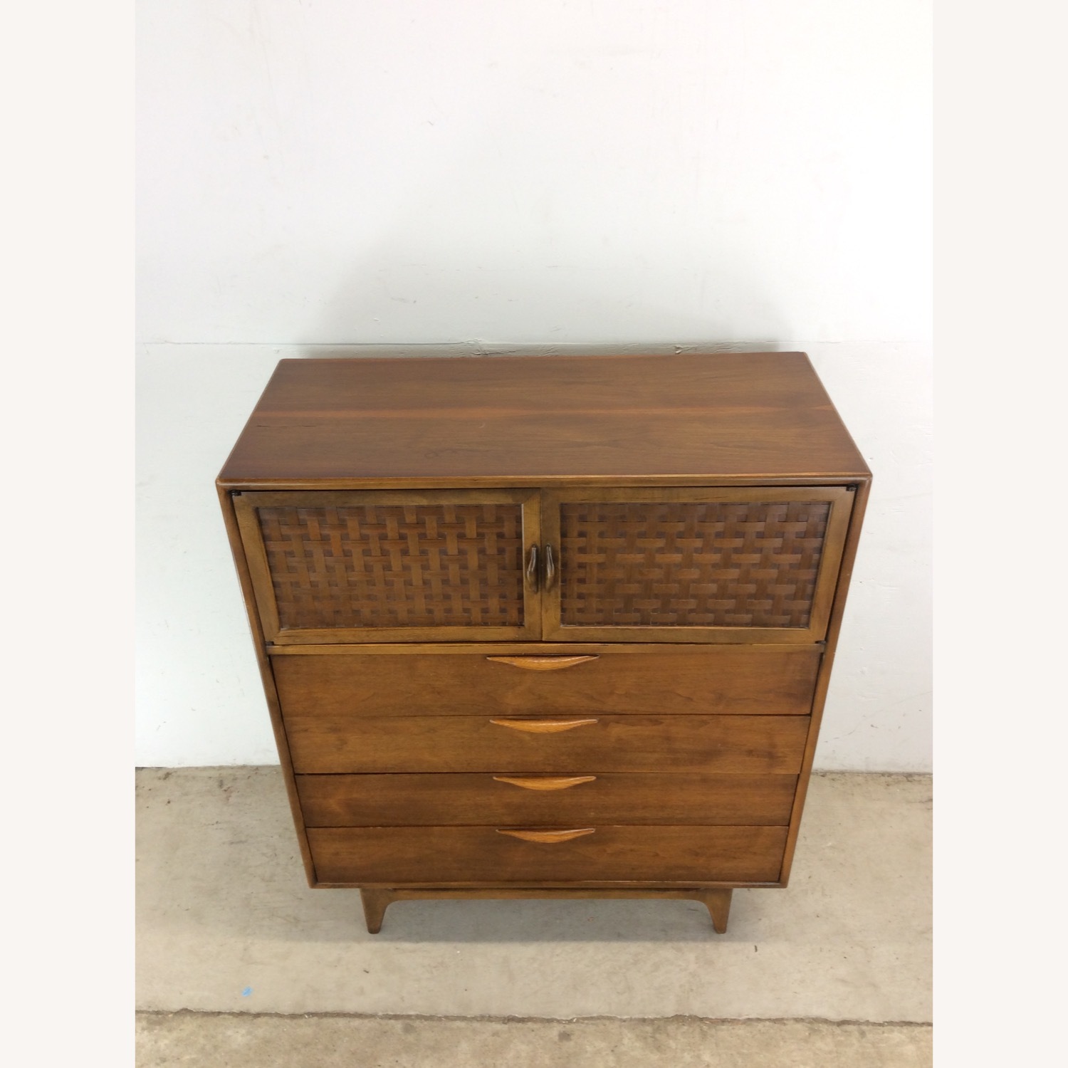 Mid Century Highboy Dresser by Lane Furniture - image-4