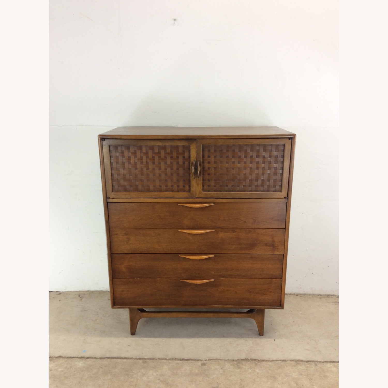 Mid Century Highboy Dresser by Lane Furniture - image-3