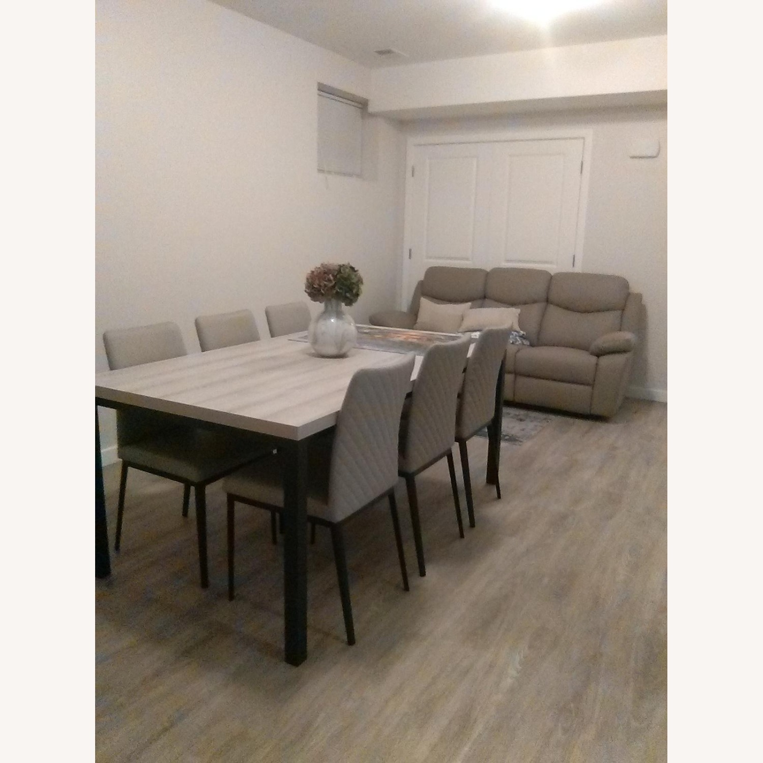 Light Brown Leather Dining Chairs - image-2