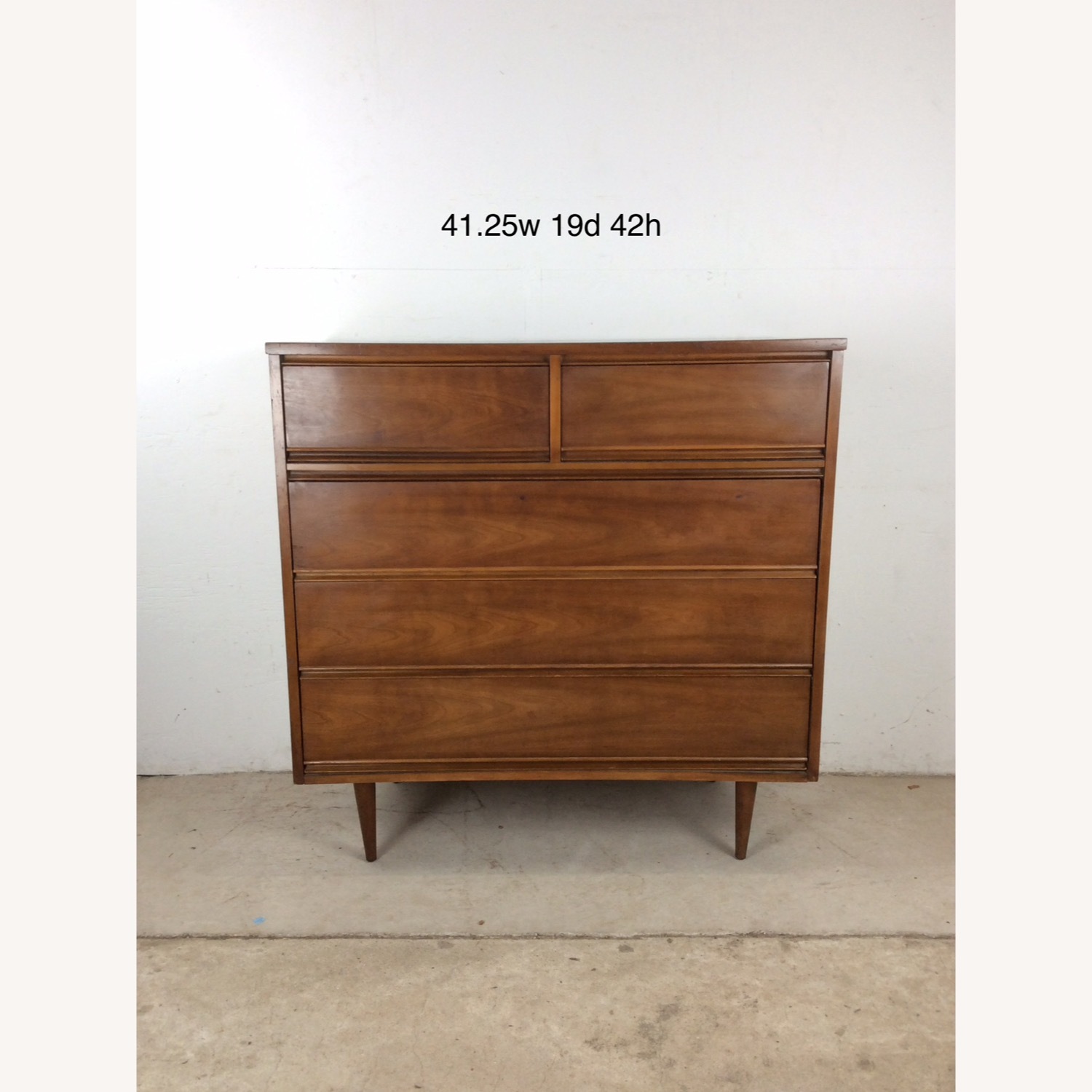Mid Century 5 Drawer Highboy by Harmony House - image-20
