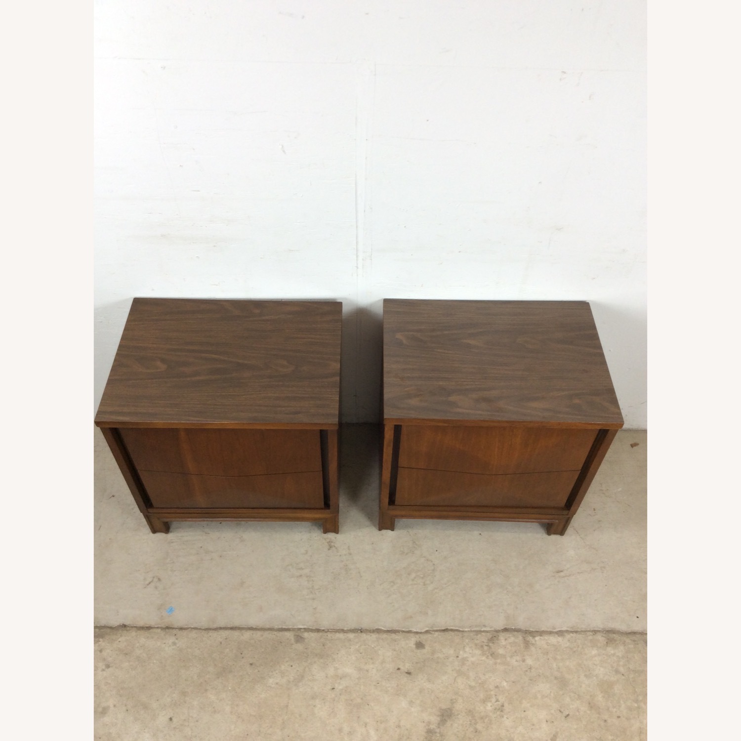 Pair of Mid Century Nightstands by Johnson Carper - image-5