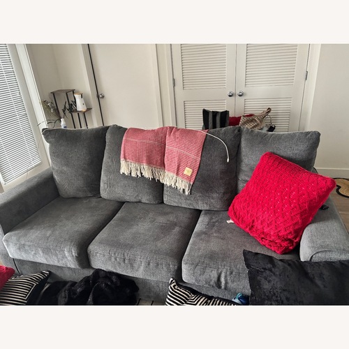 Used Ashley Furniture Deltona Dark Gray 3+ Seater Sofa for sale on AptDeco