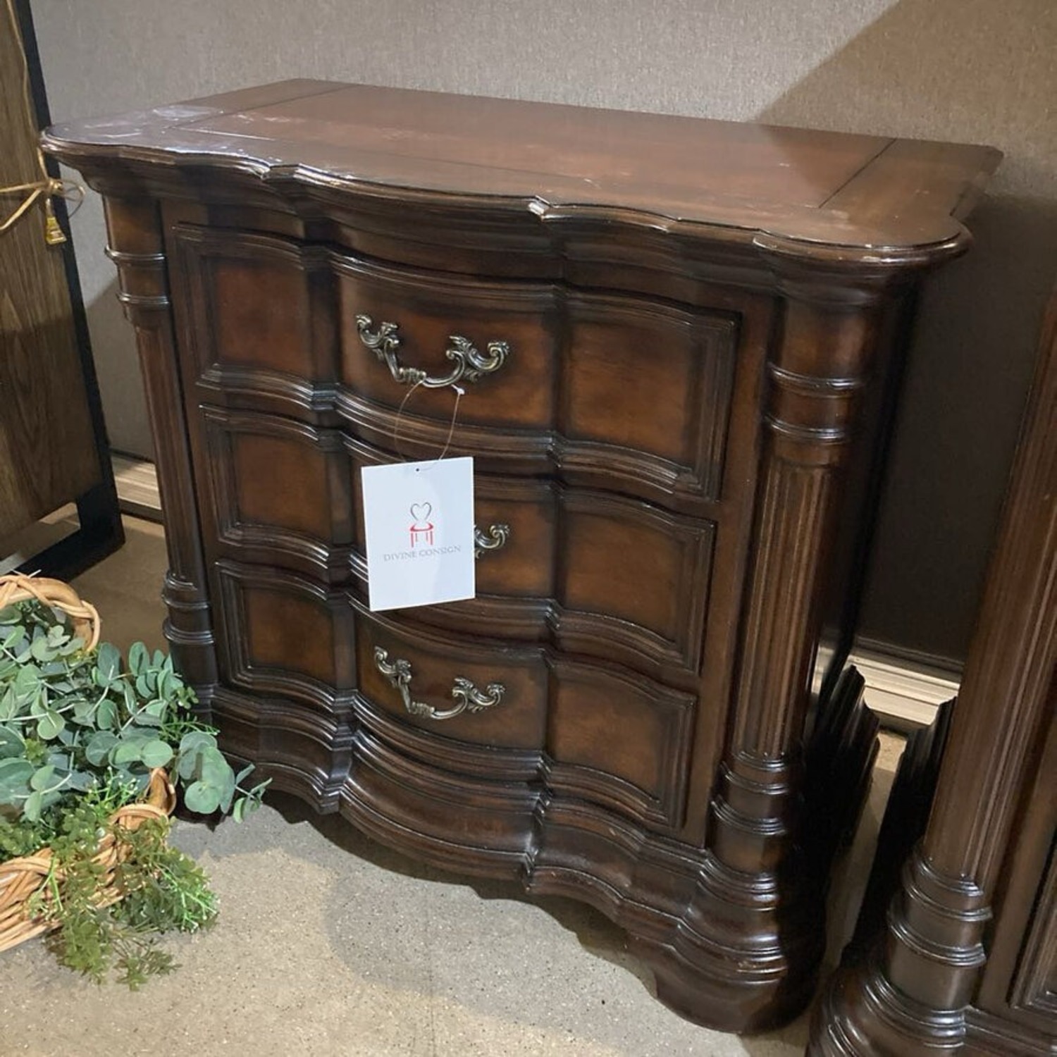 Walter E Smithe Treviso 3-Drawer Nightstand - image-3