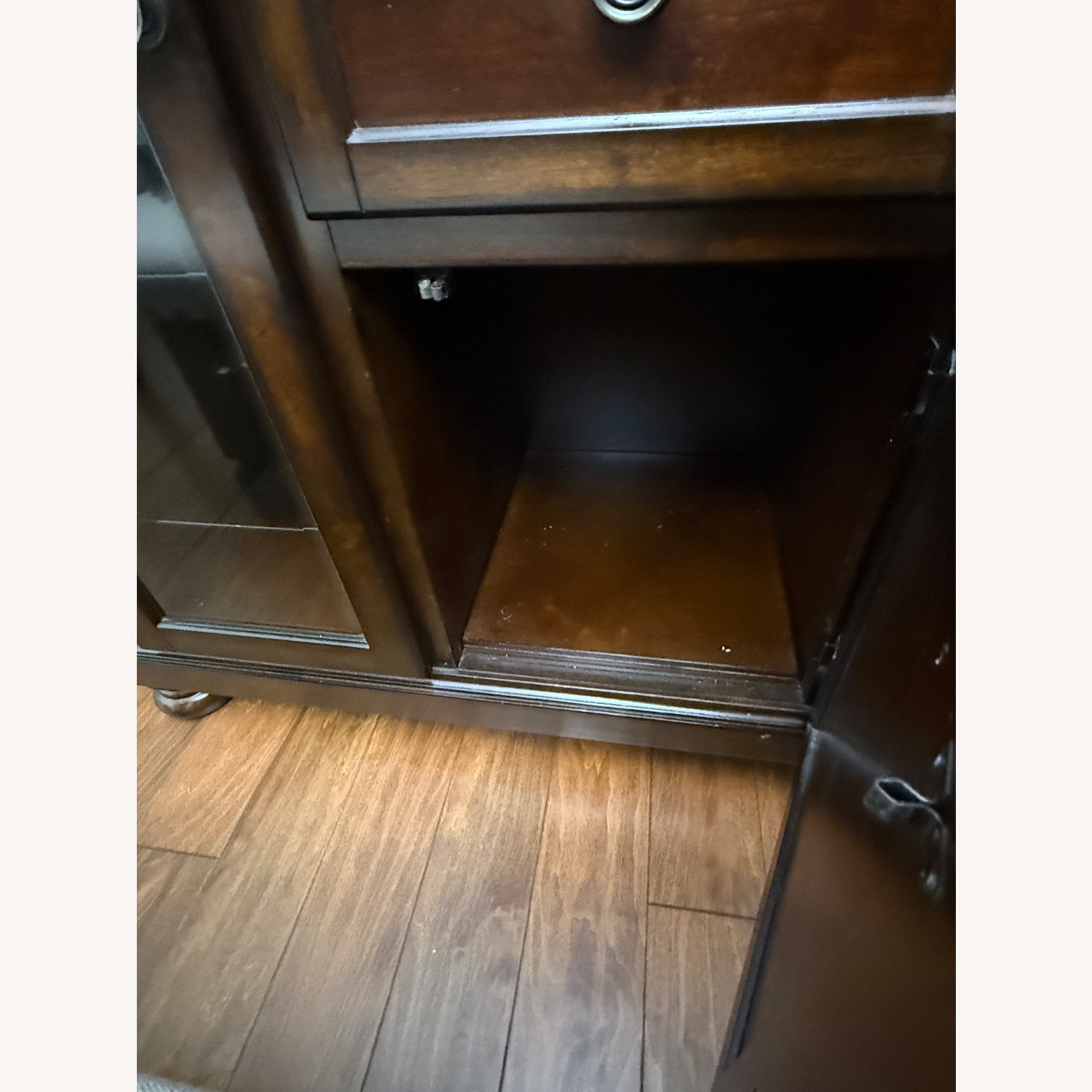 Ashley Furniture Porter Dark Brown Wood Chest - image-7