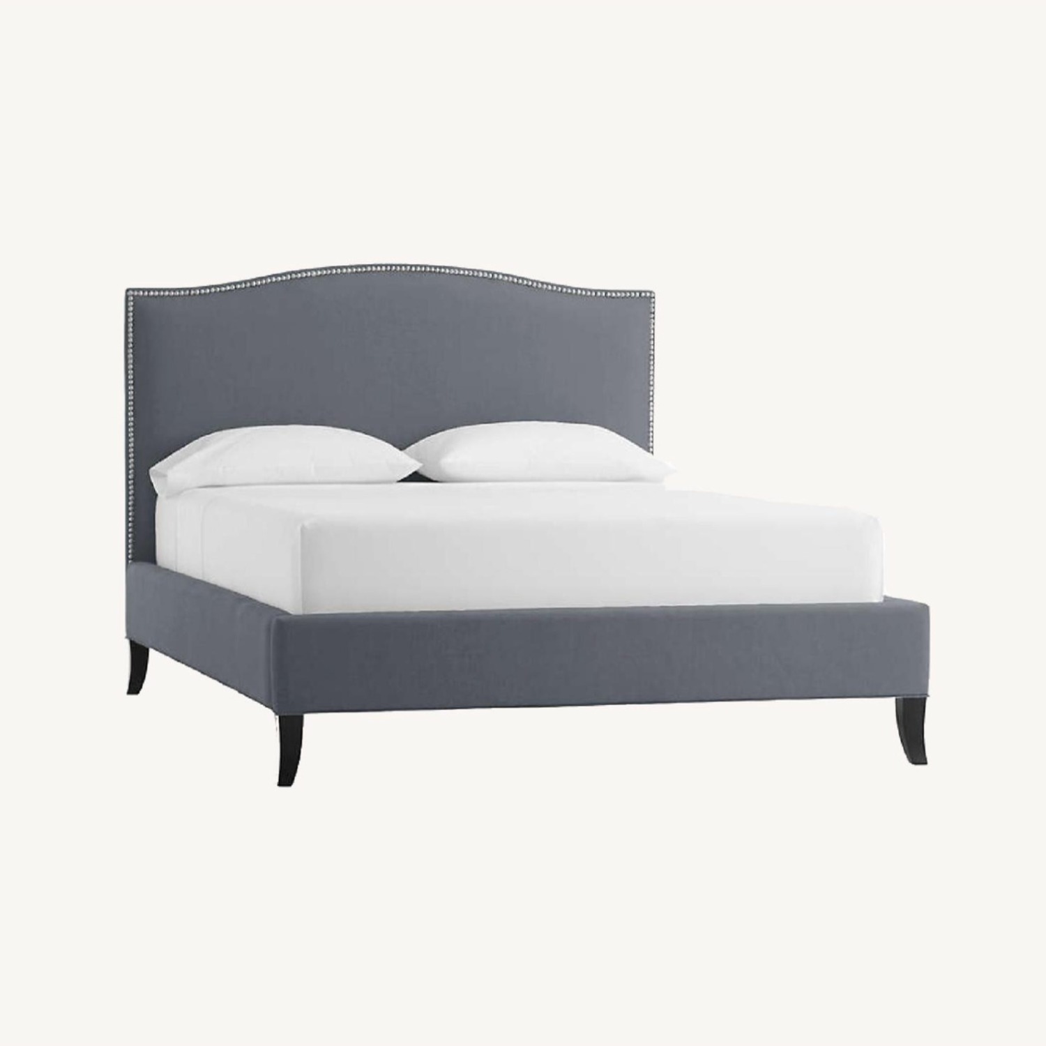 Crate & Barrel Ink Queen Bed Frame - image-0