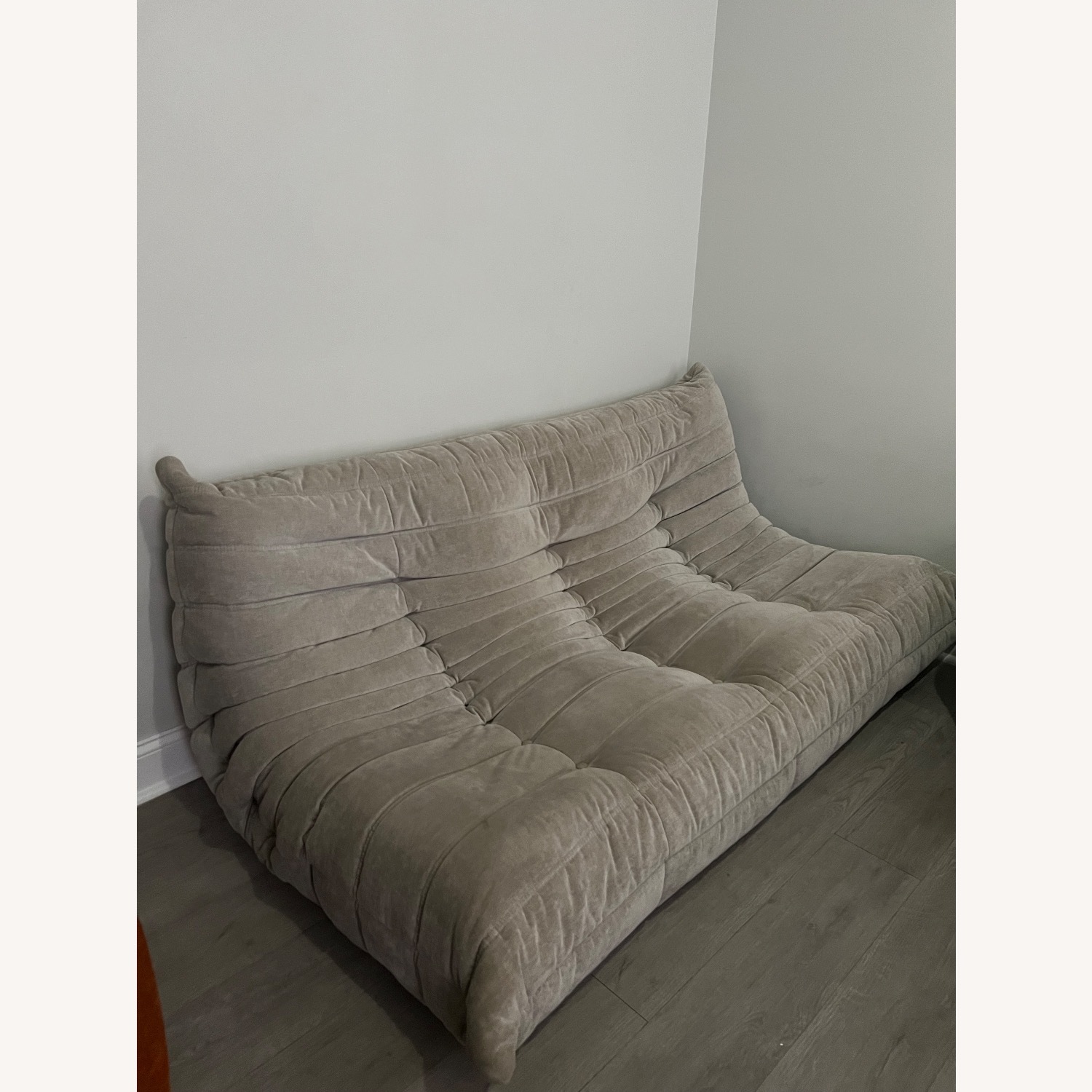 Light Gray 3+ Seater Togo Sofa - image-2