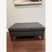 Mitchell Gold + Bob Williams Dark Gray Ottoman
