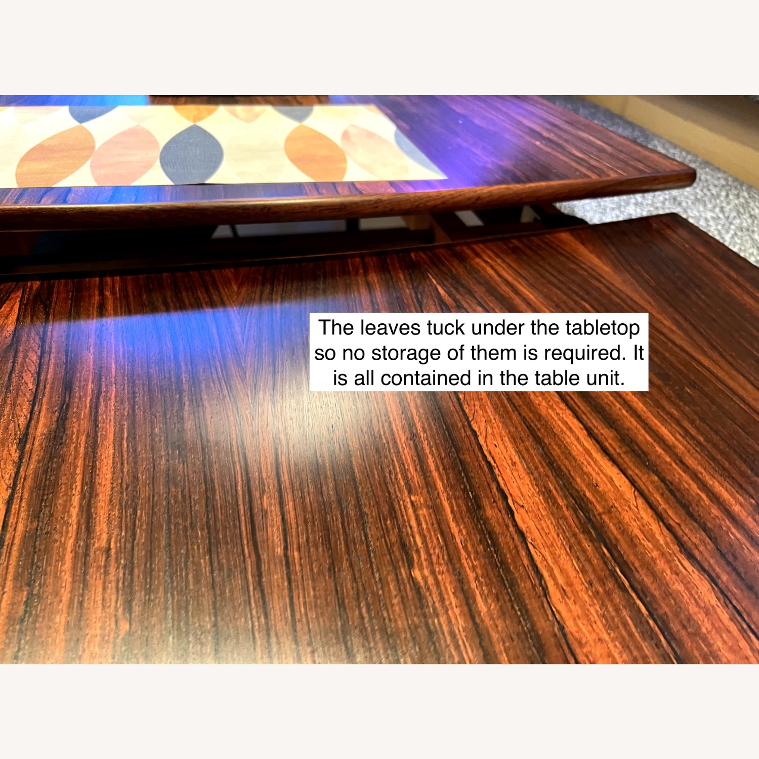 Vintage/Antique Finds Mcm Wood Dining Table - image-10