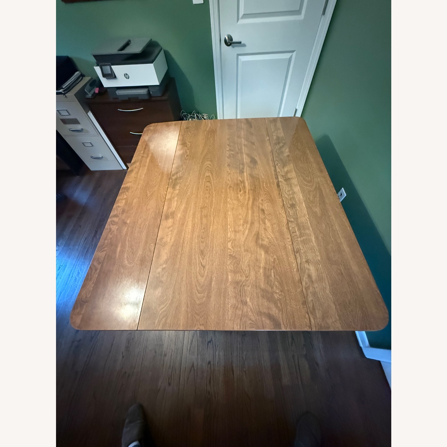 Ethan Allen Dining Table With Collapsible Sides - image-6