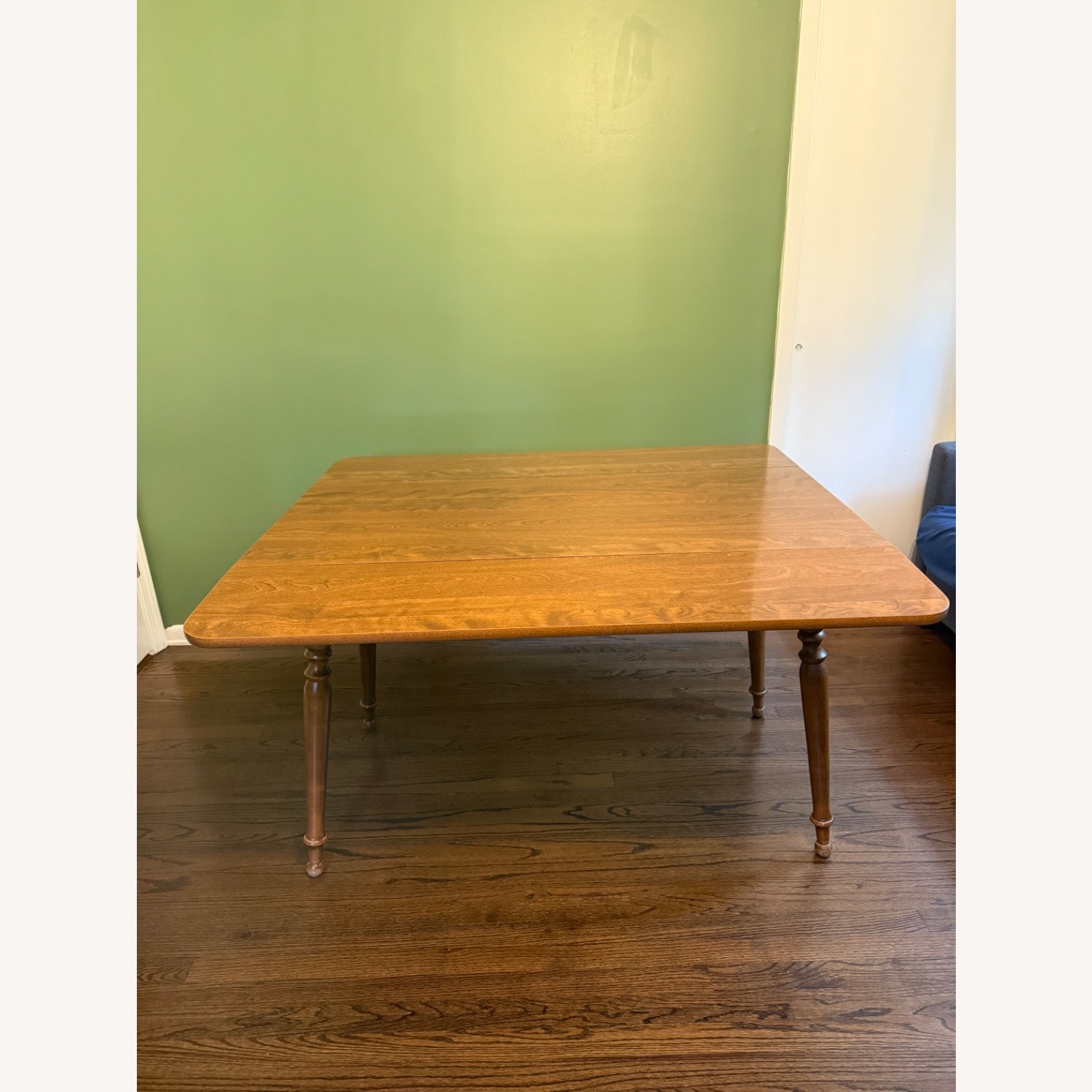 Ethan Allen Dining Table With Collapsible Sides - image-1