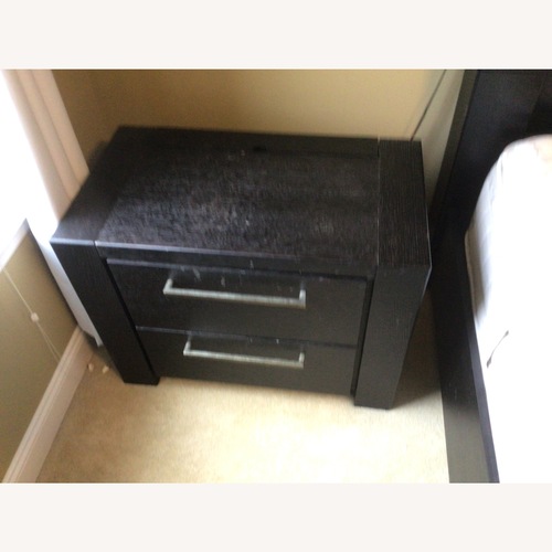 Used Black Wood Dresser for sale on AptDeco