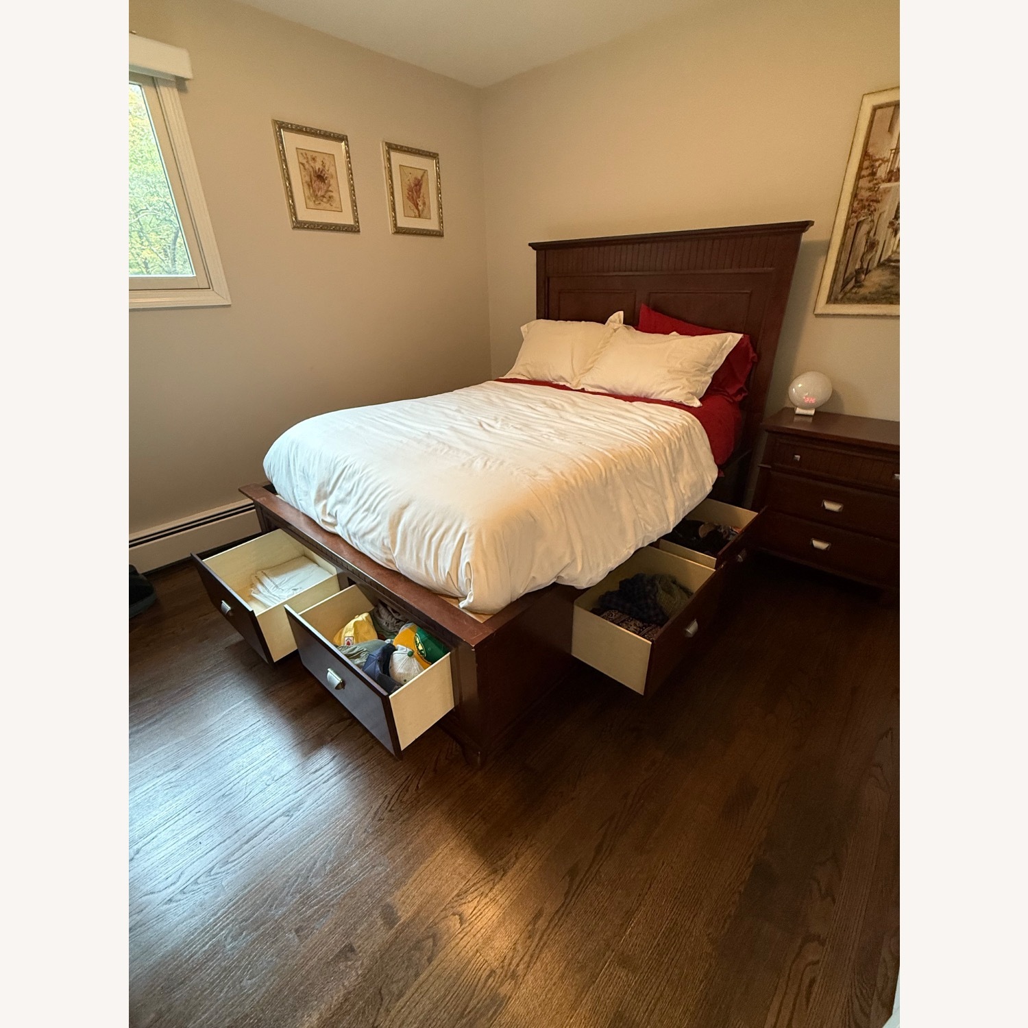 Bob's Discount Furniture Wood Full Storage Bed - image-2