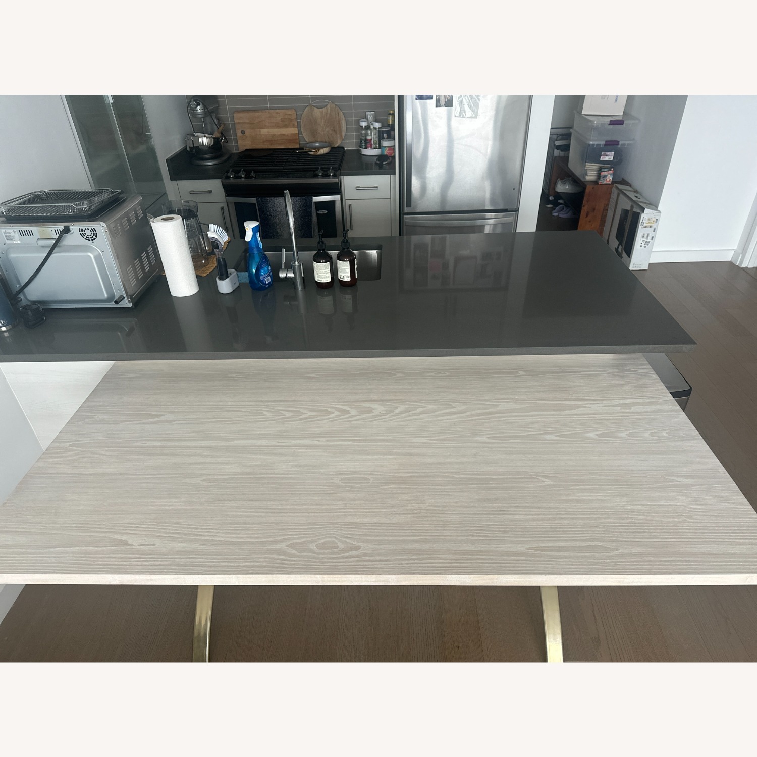 West Elm Avery Wishbone Dining Table - image-2