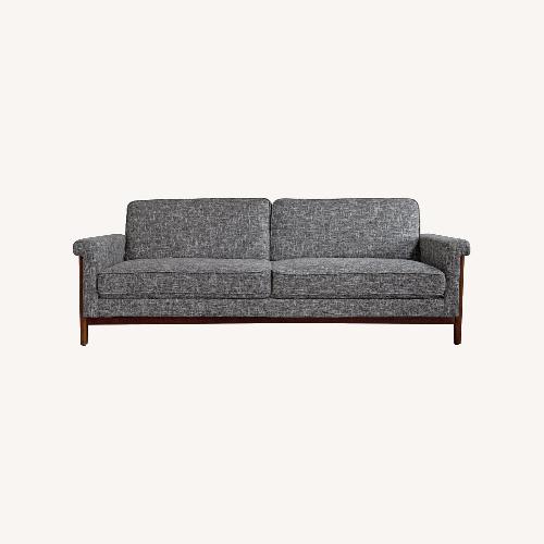 Used Dark Gray Full Fabric Futon for sale on AptDeco