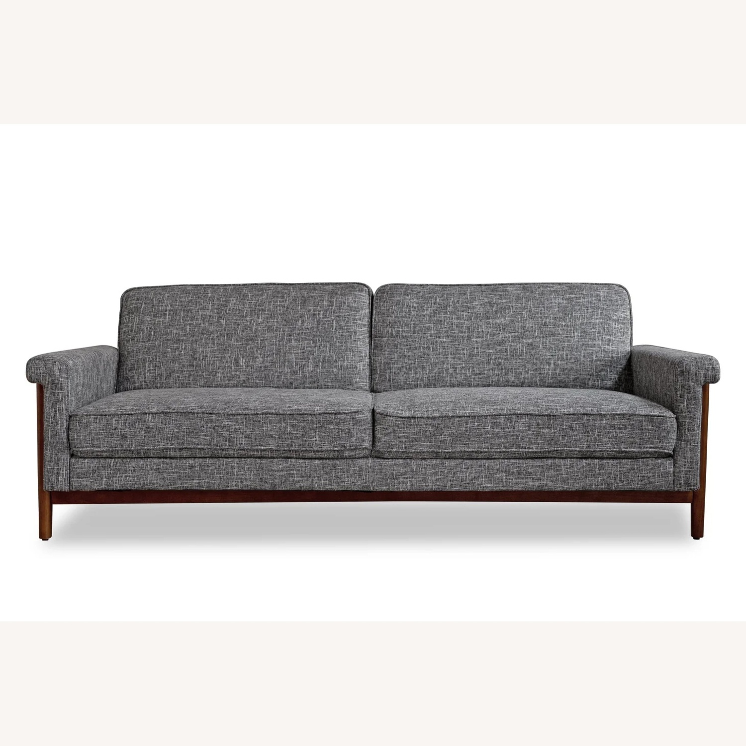 Dark Gray Full Fabric Futon - image-5