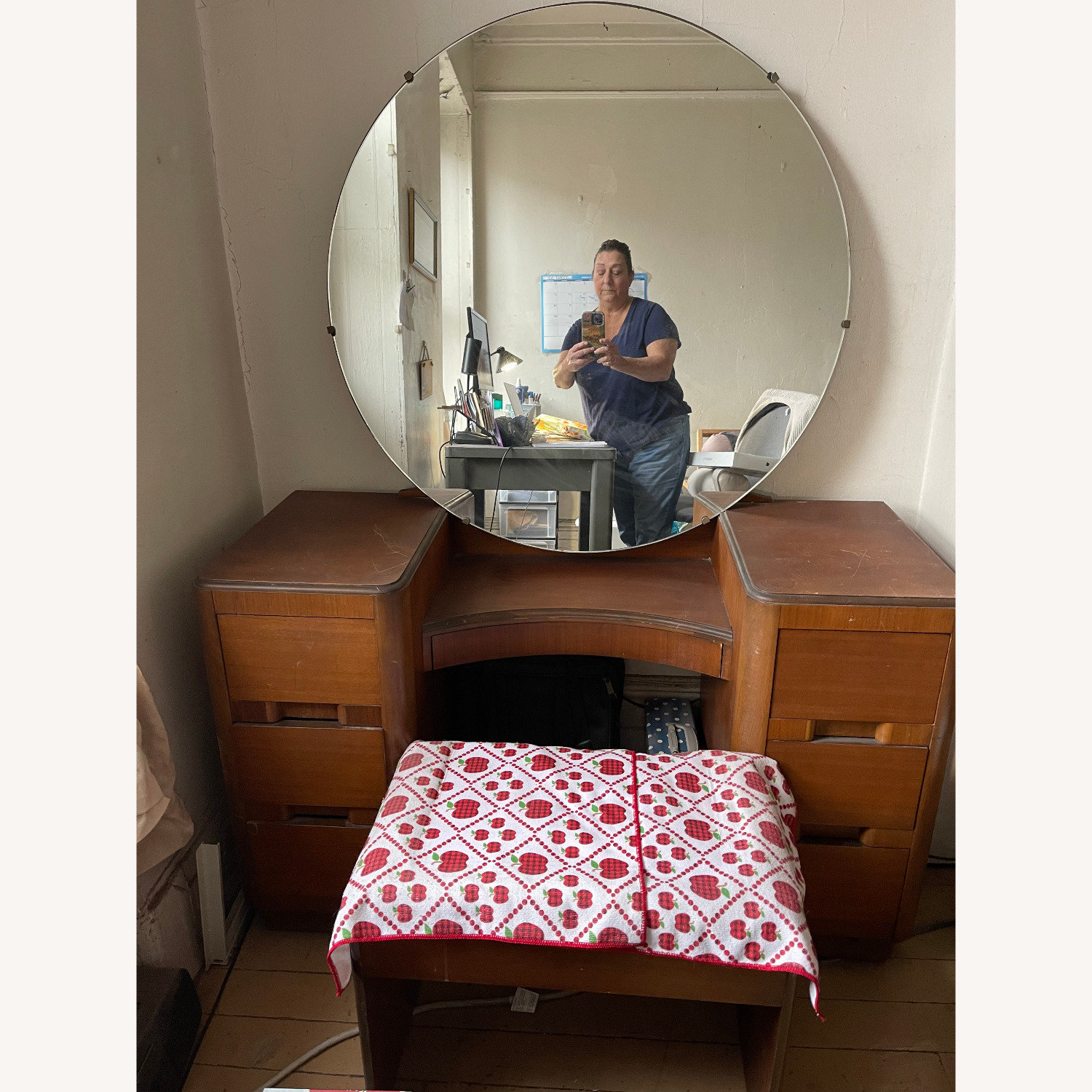 1940's American Art Deco Style Vanity - image-2