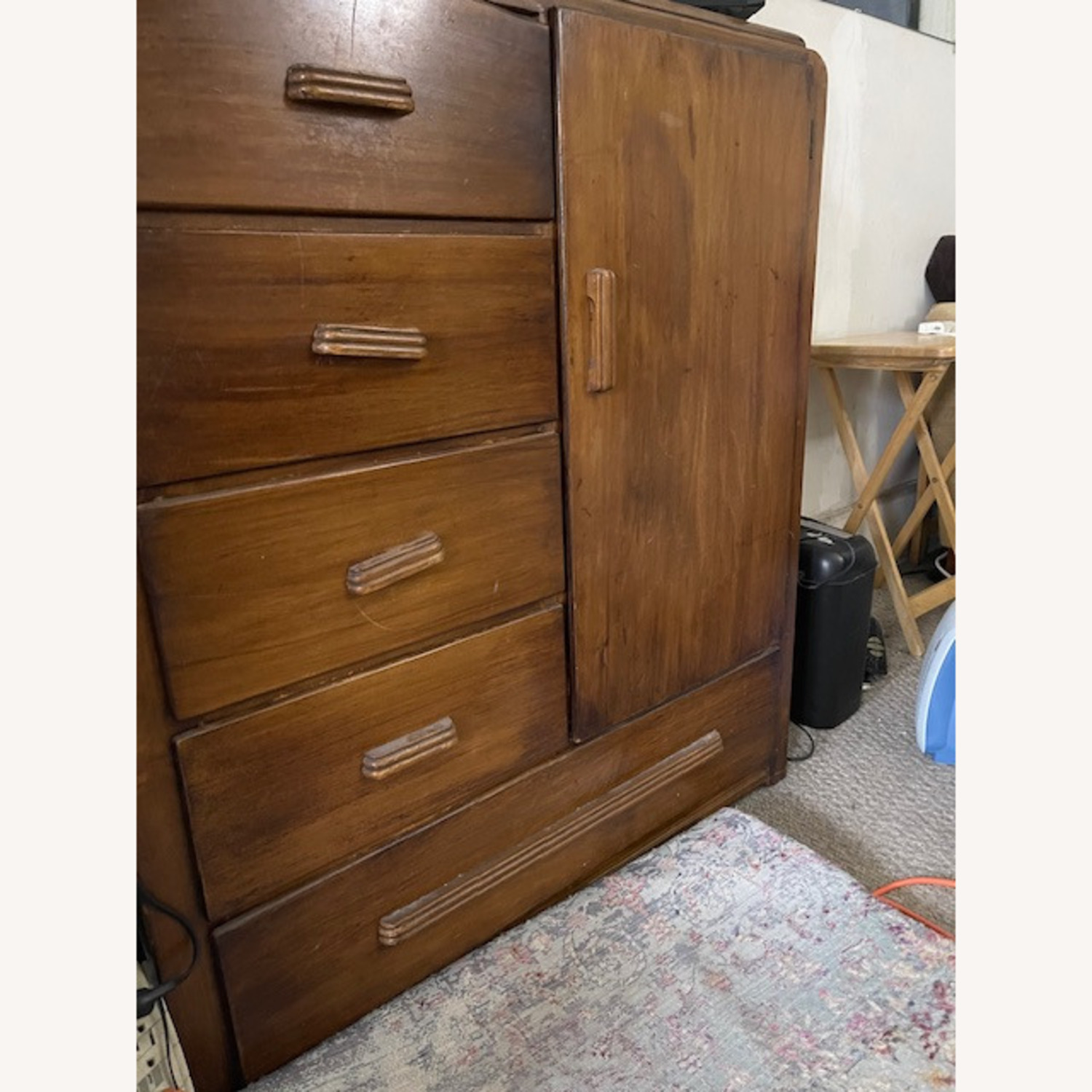Vintage/Antique Dark Brown Dresser - image-2