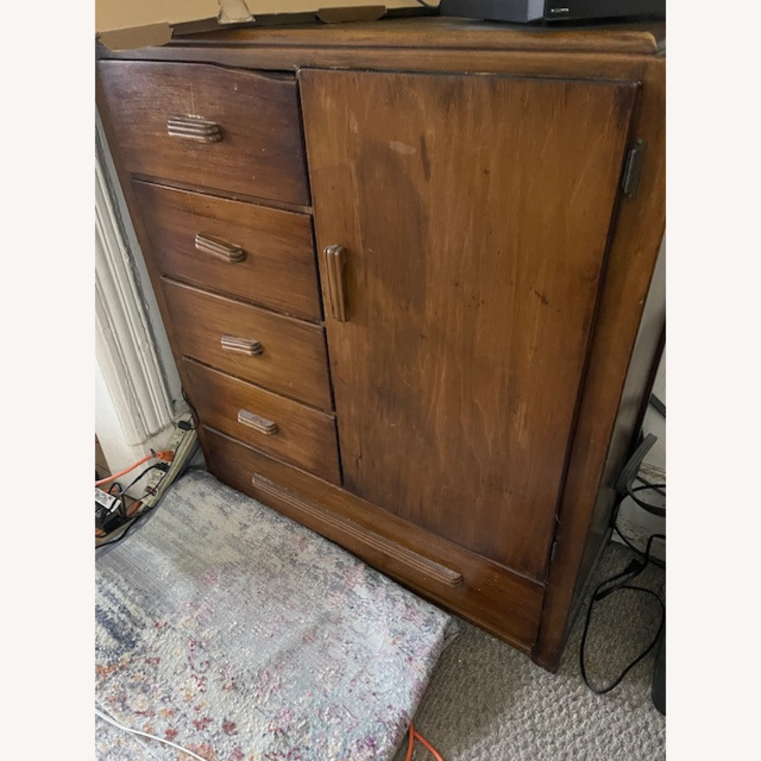 Vintage/Antique Dark Brown Dresser - image-3