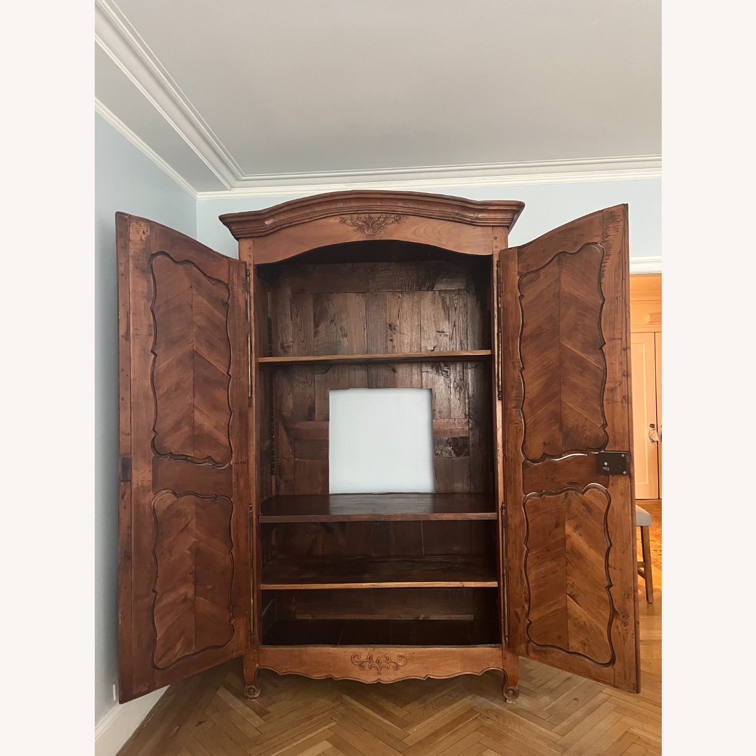 Antique 18th Century Louis XV Armoire - image-3