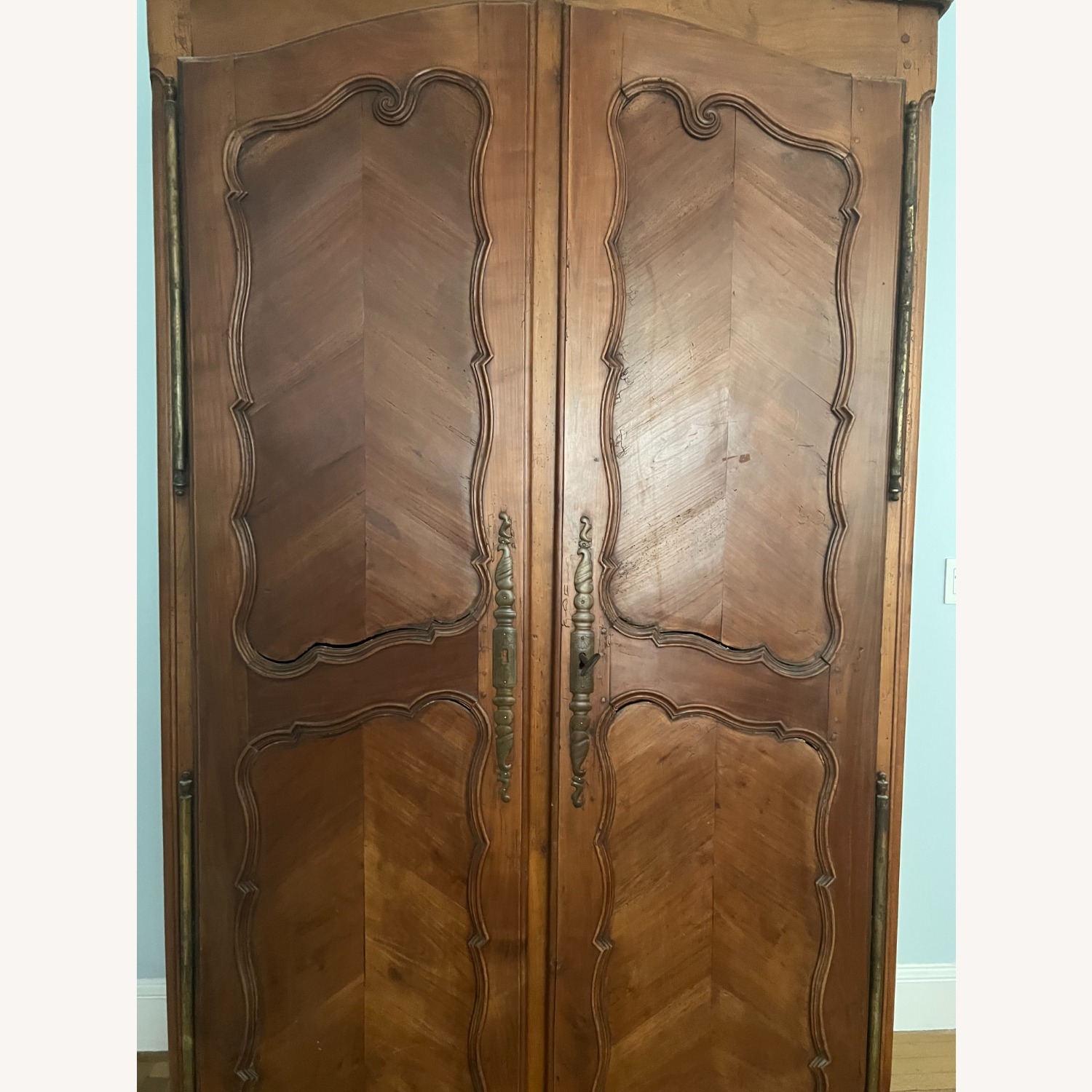 Antique 18th Century Louis XV Armoire - image-4