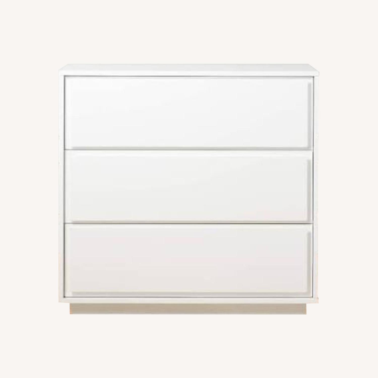 CB2 Gallery White Lacquer Dresser - image-0