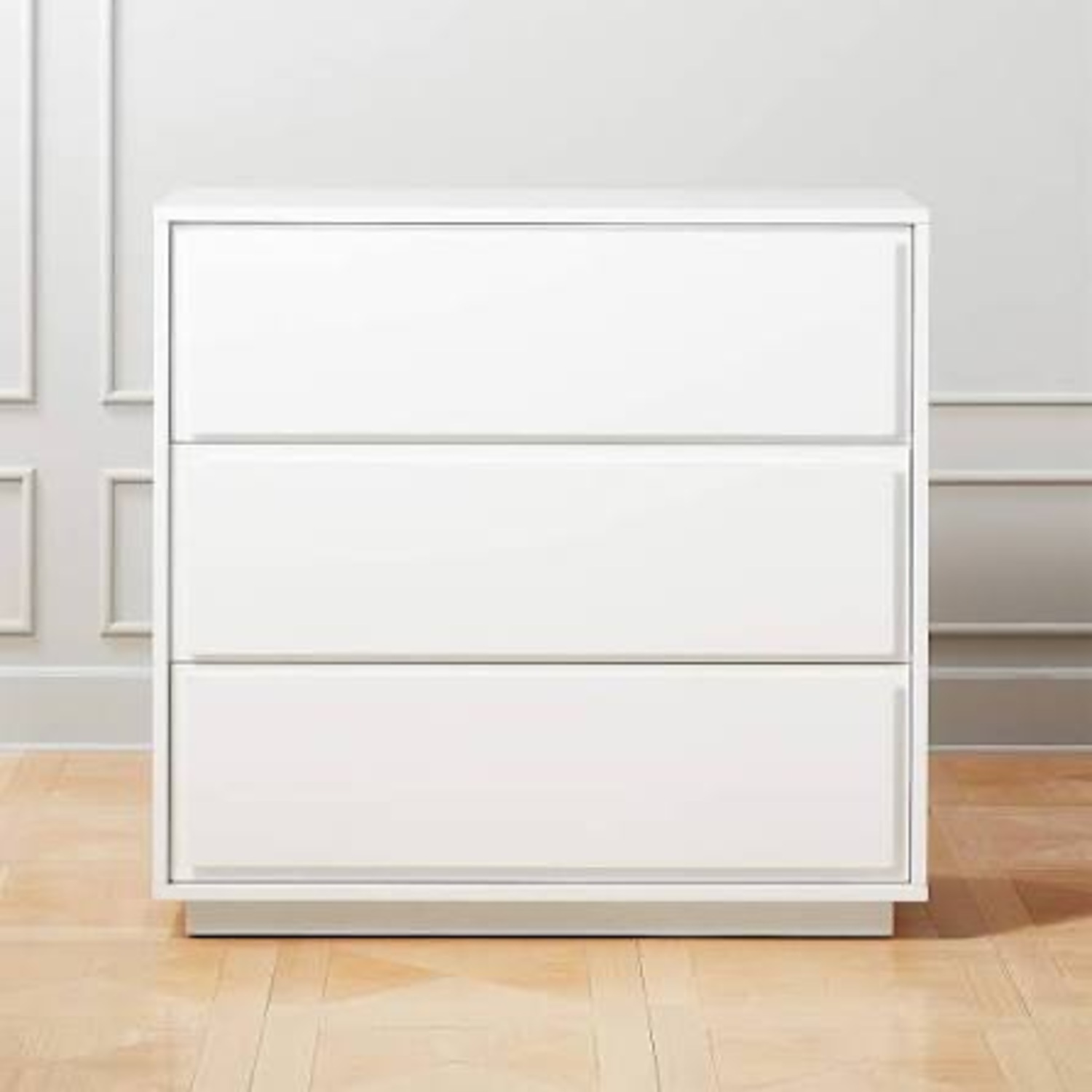 CB2 Gallery White Lacquer Dresser - image-3