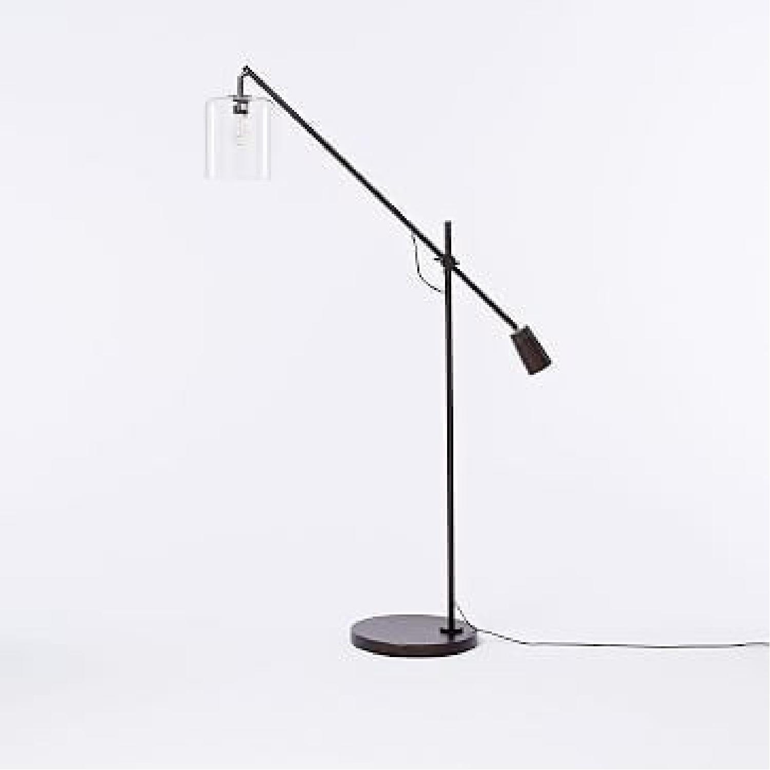 West Elm Industrial Floor Lamp - image-0