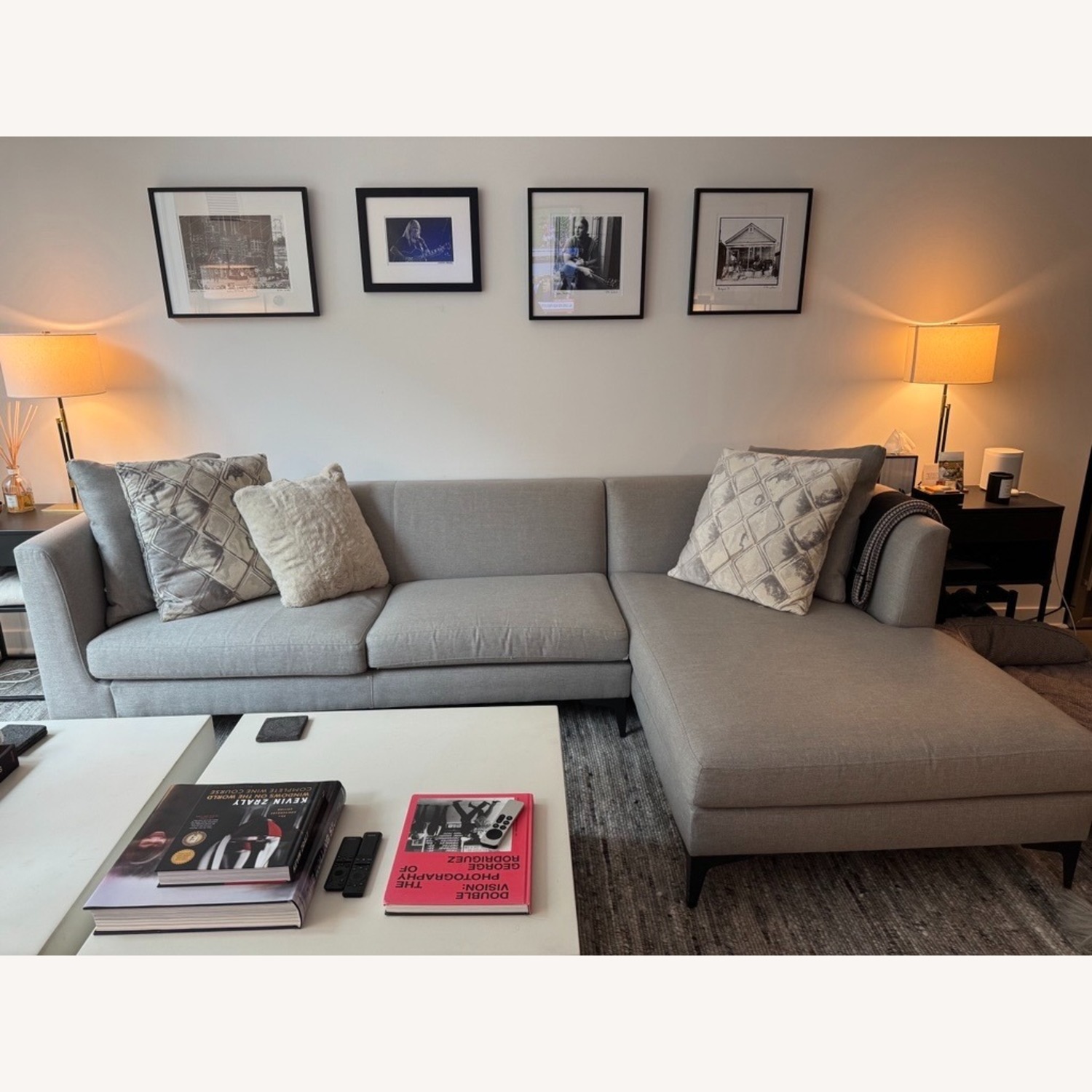 Room & Board Sterling Light Gray 3+ Seater Sofa - image-1