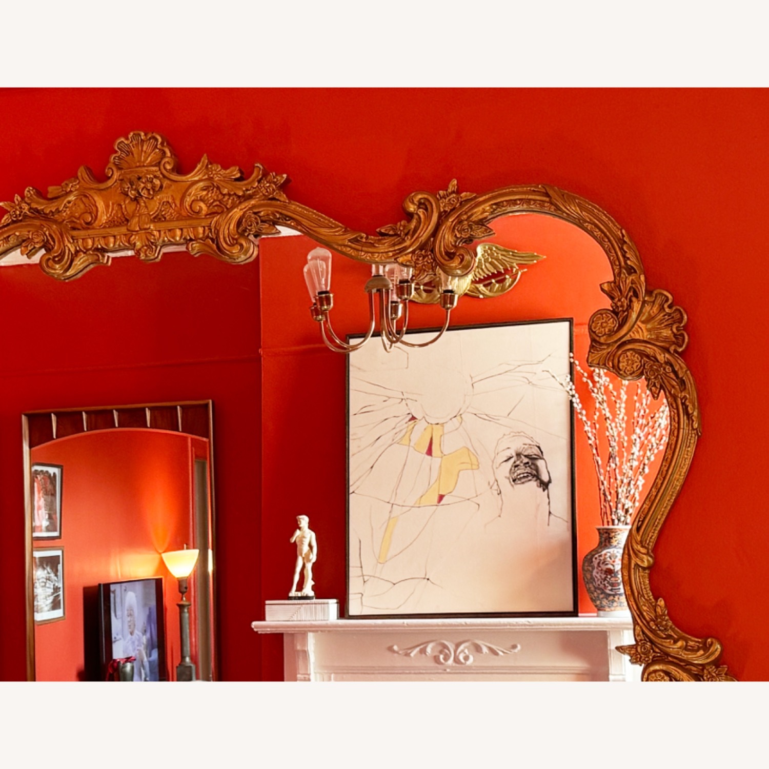 Regency Overmantle Mirror - image-2