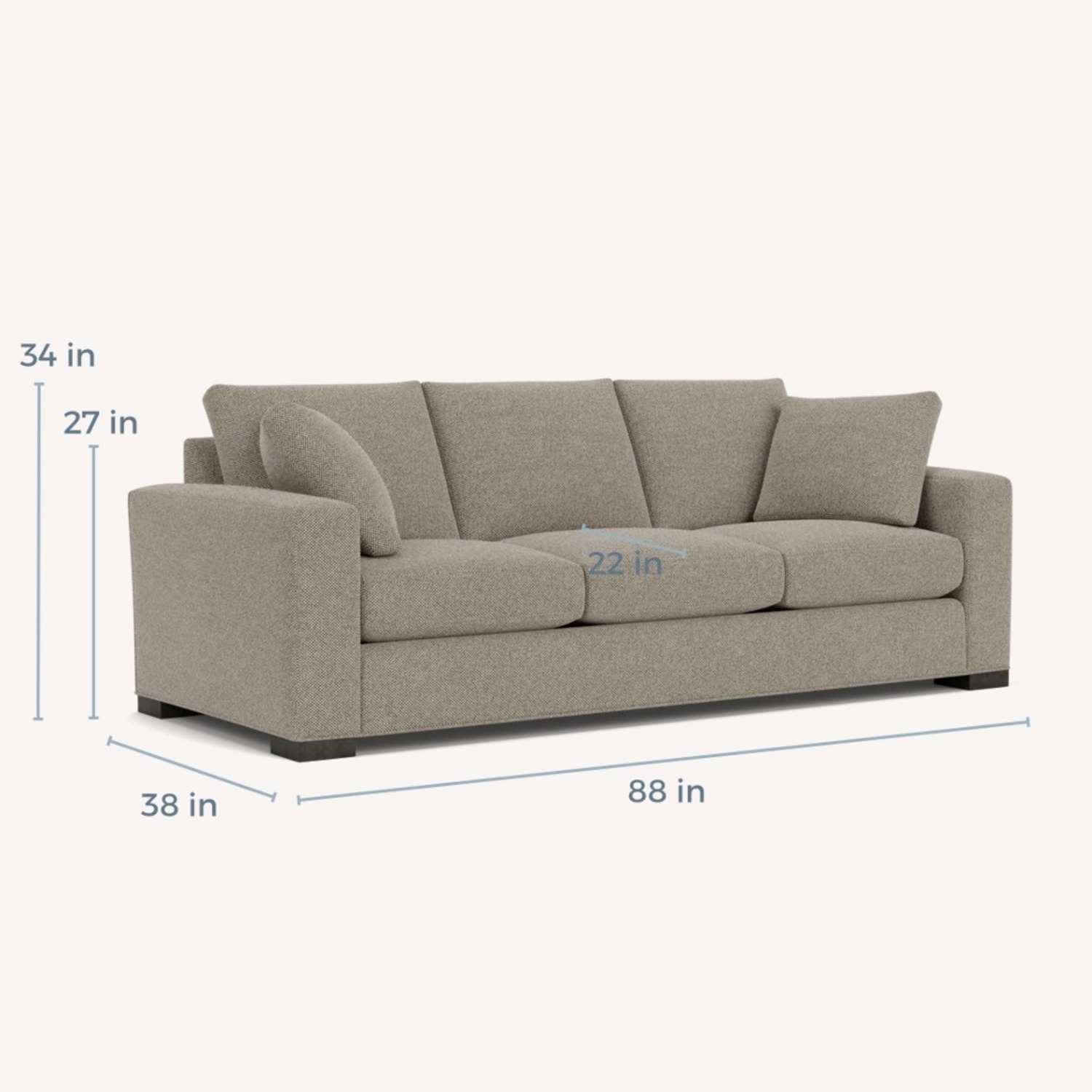 Room & Board Metro Sleeper Sofa - image-1