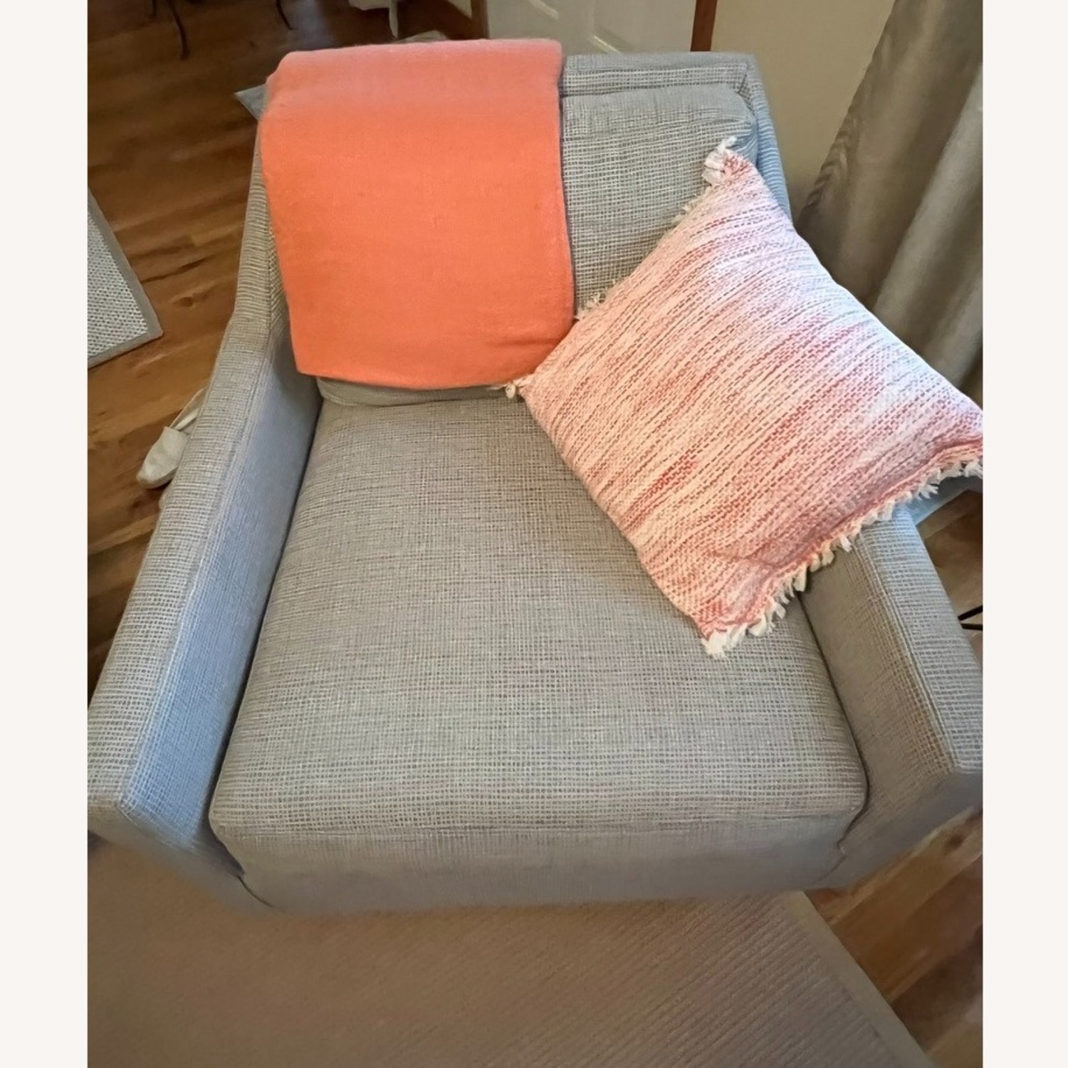 West Elm Everett Chair Fabric Armchair - image-1