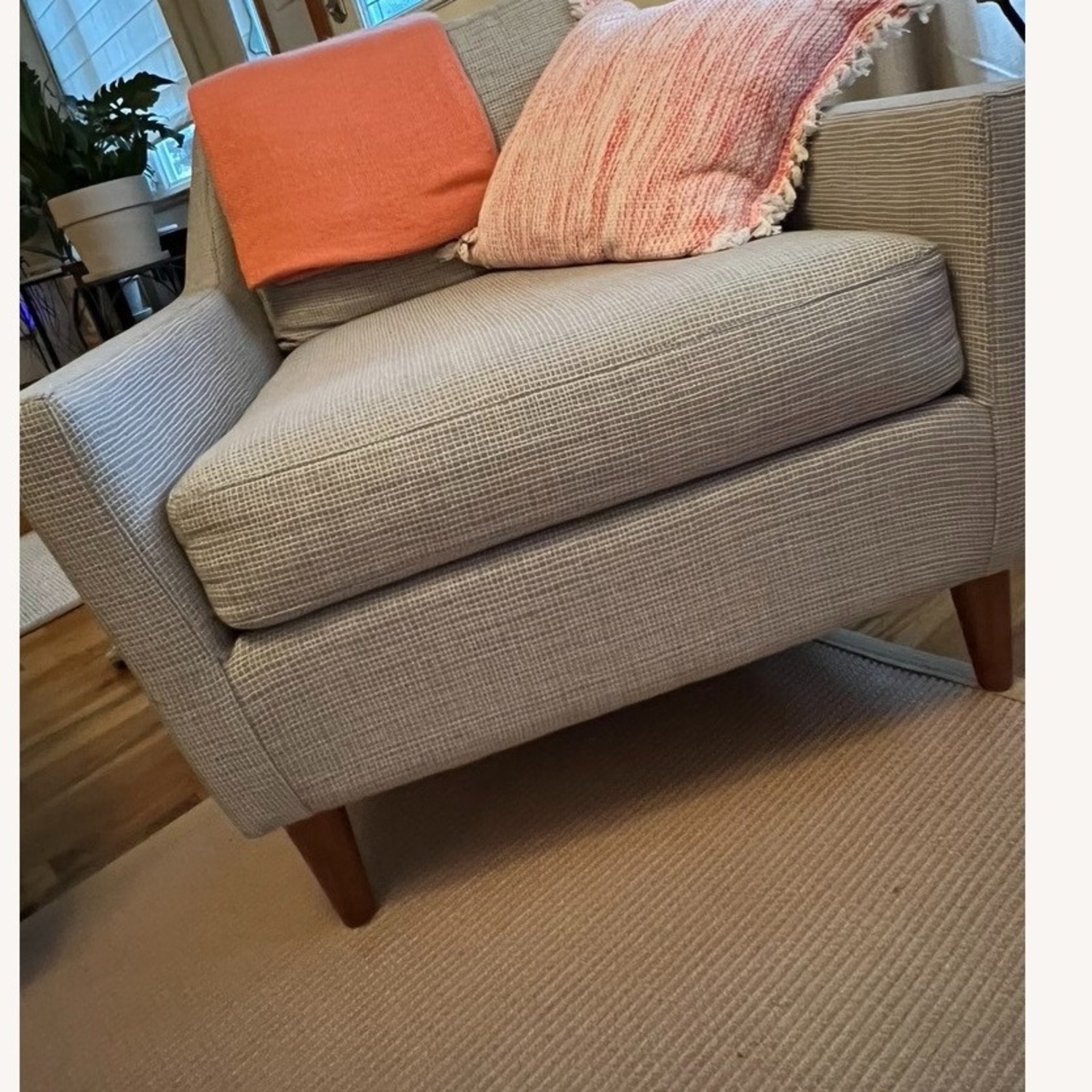 West Elm Everett Chair Fabric Armchair - image-2