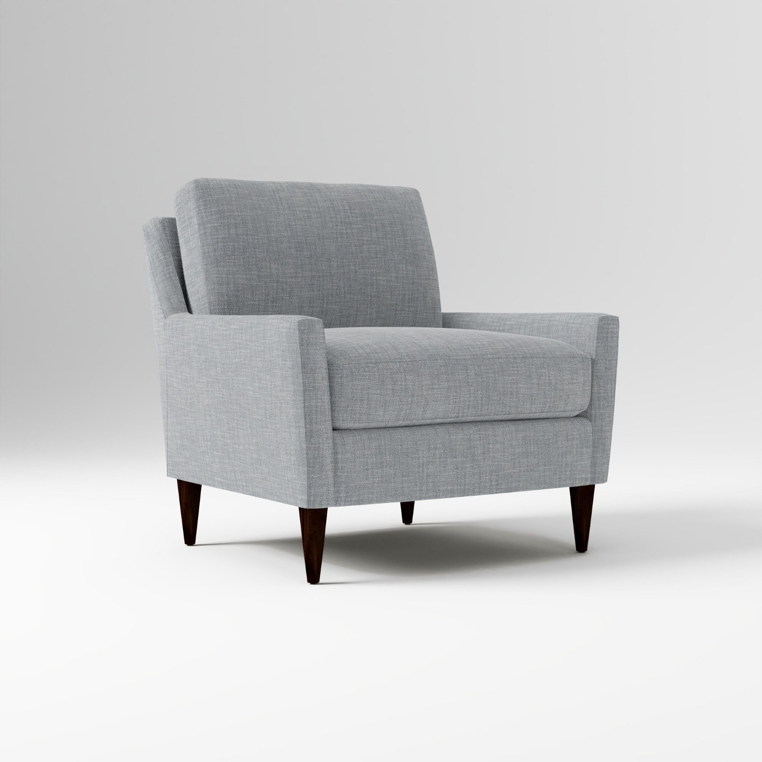 West Elm Everett Chair Fabric Armchair - image-4