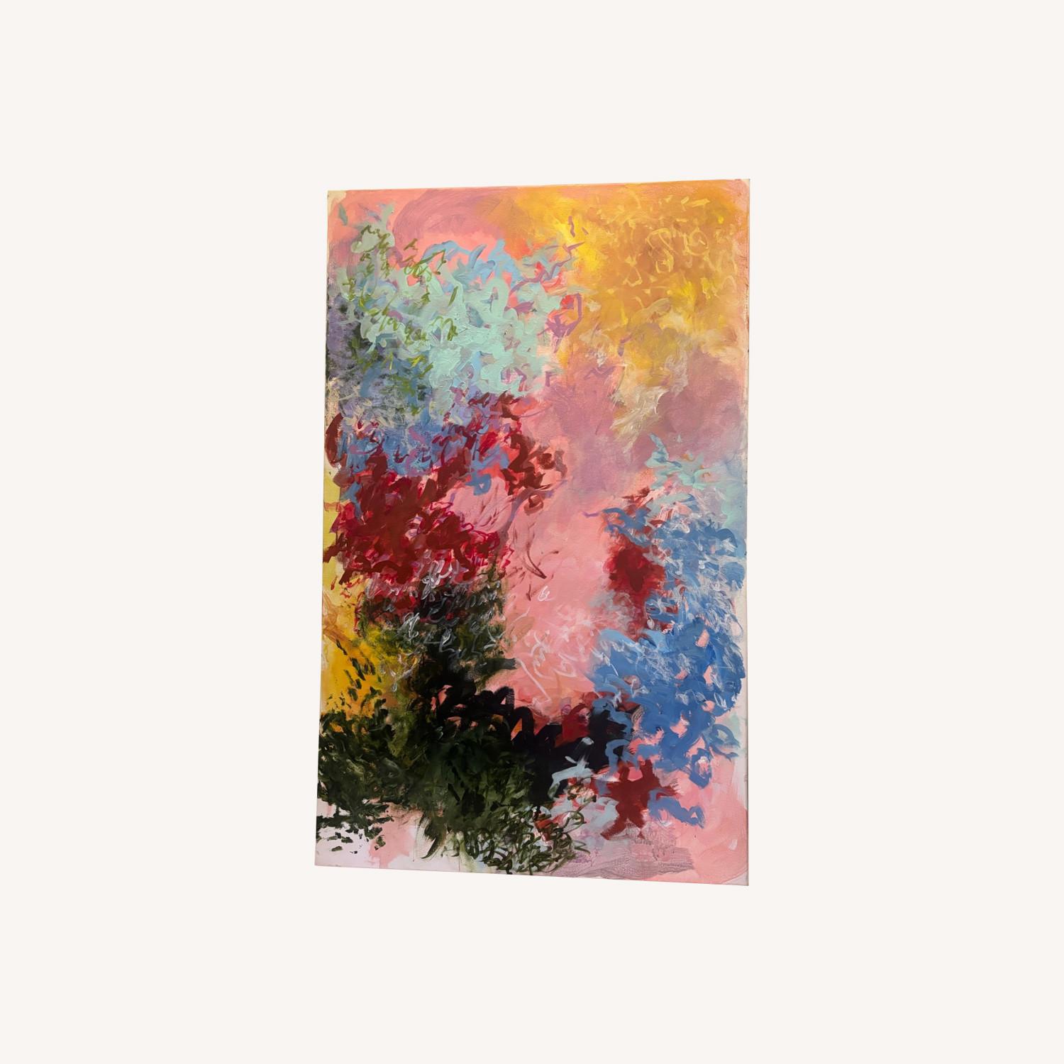 Eden Large Original Abstract Painting - image-0