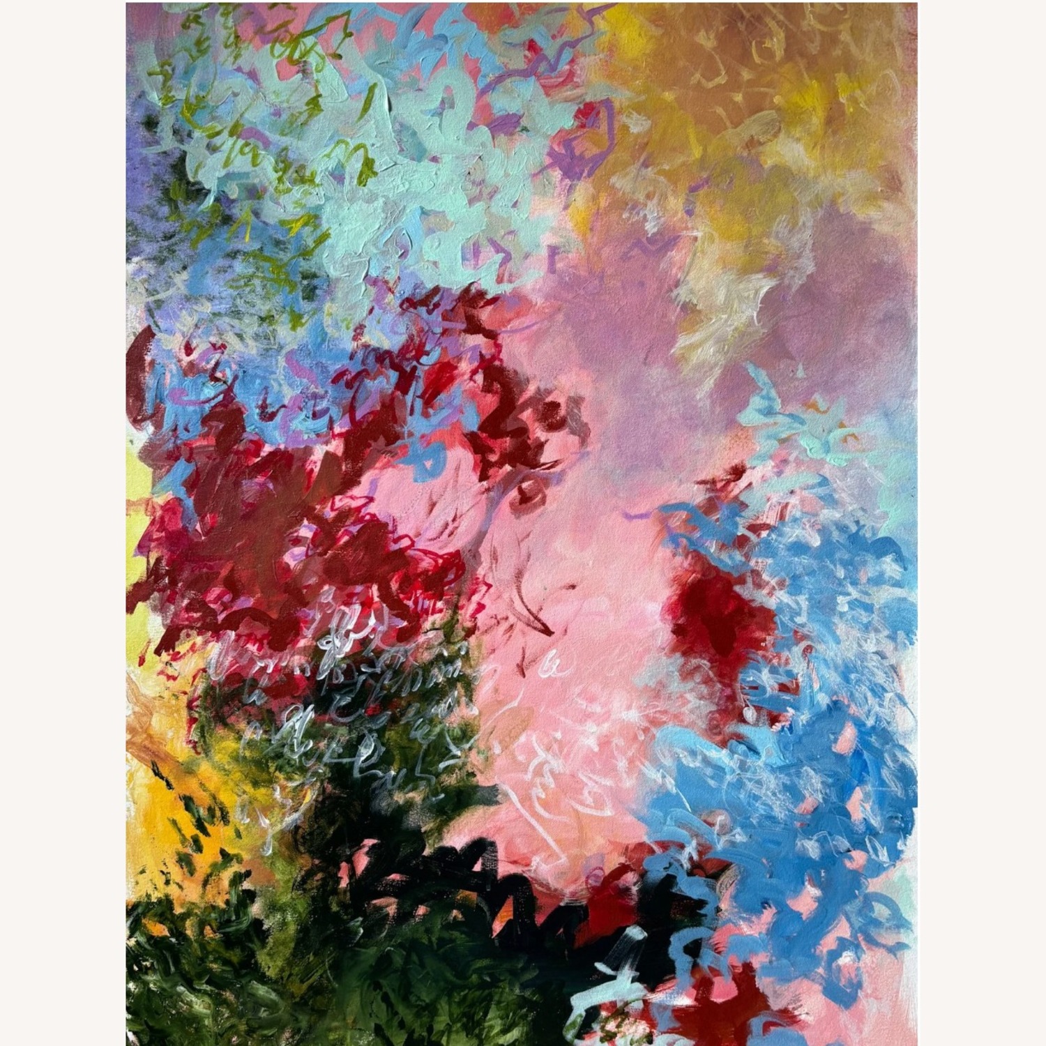 Eden Large Original Abstract Painting - image-1