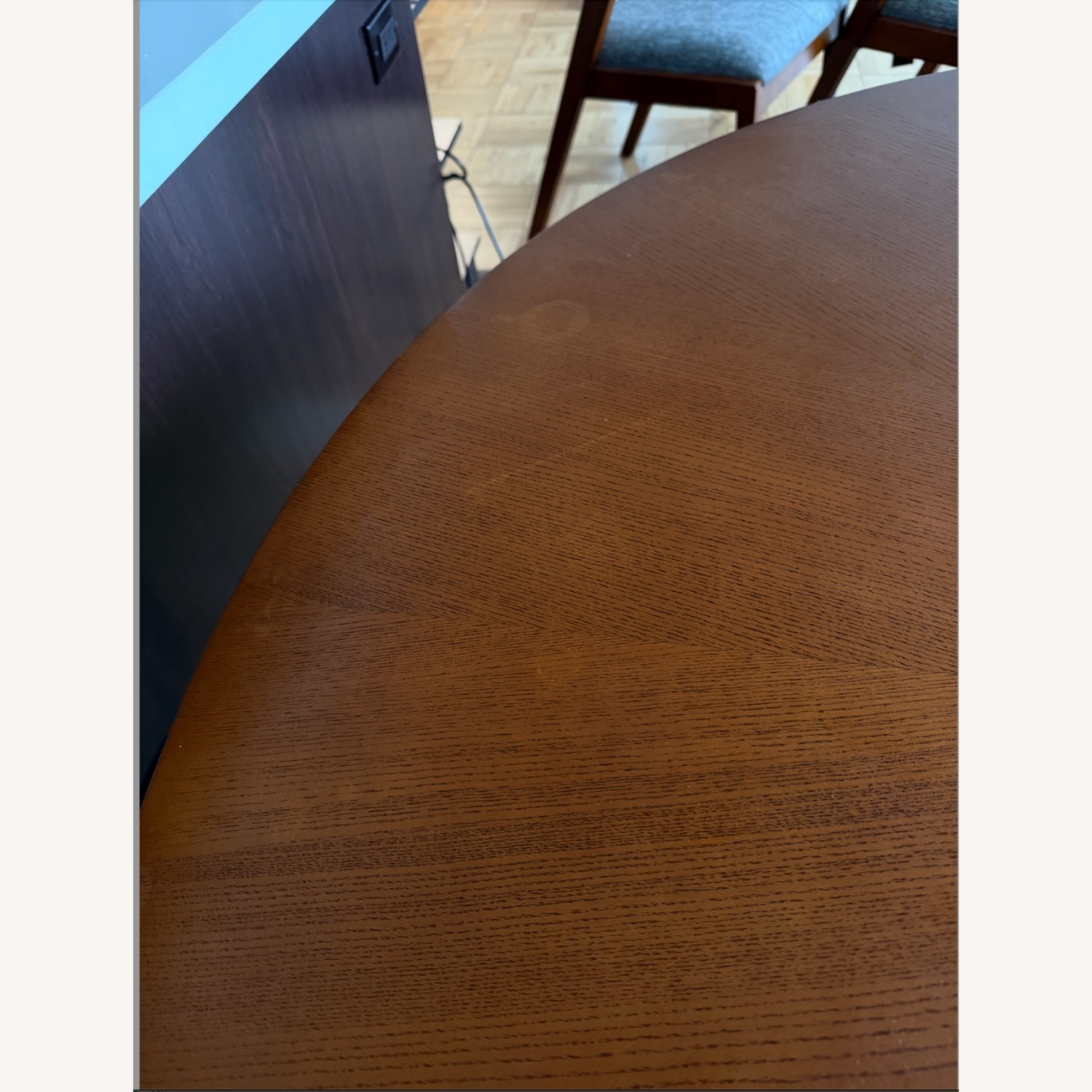 Article Walnut Dining Table + 4 Chairs - image-5