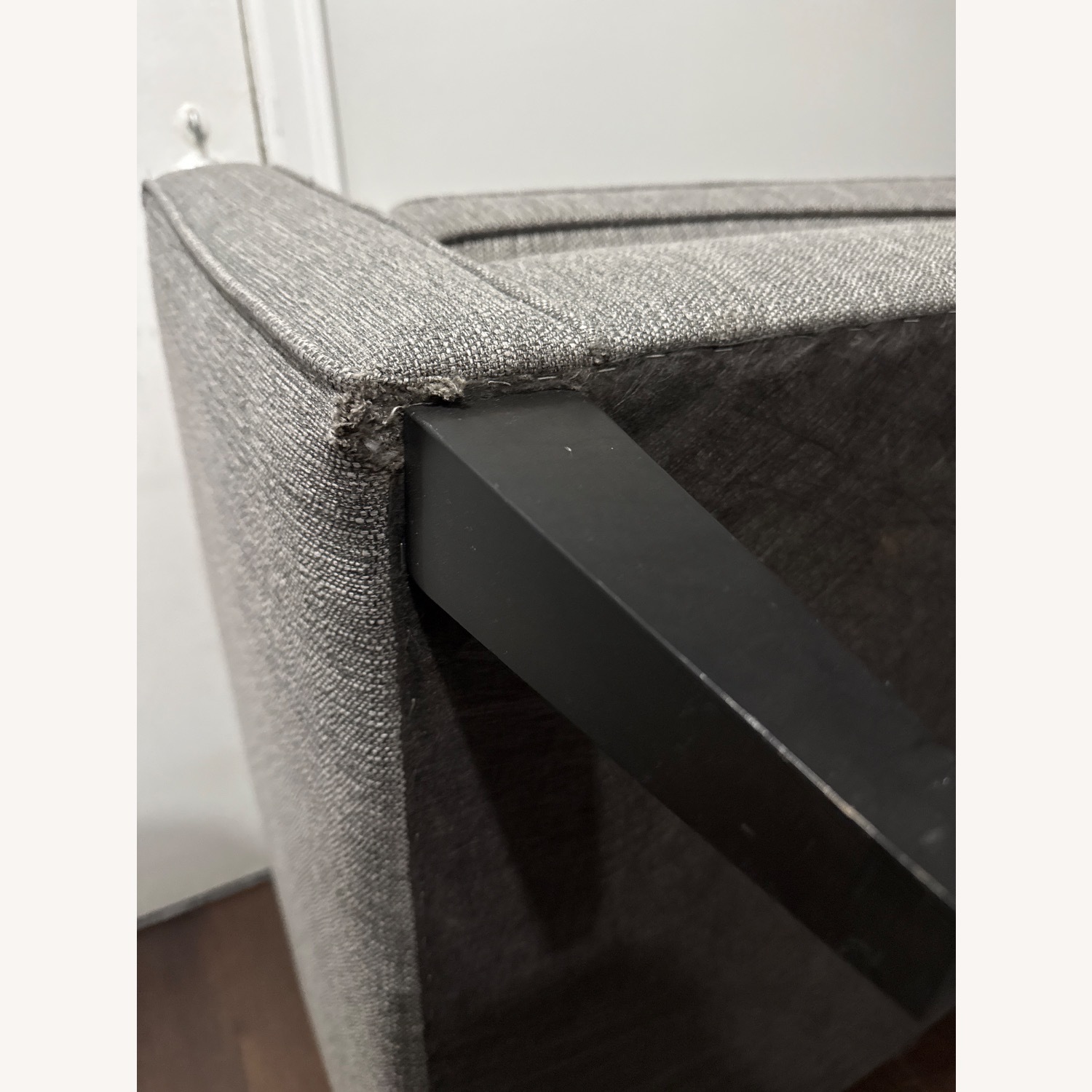 Crate & Barrel Rochelle Fabric 3 Seater Sofa - image-4