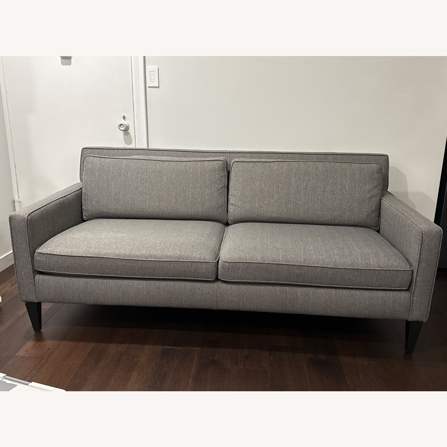 Crate & Barrel Rochelle Fabric 3 Seater Sofa - image-1