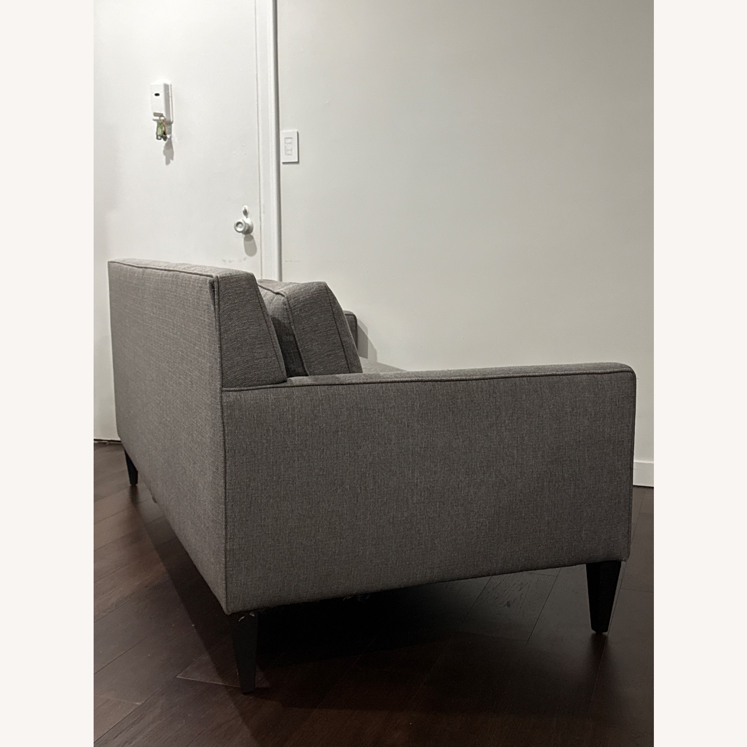 Crate & Barrel Rochelle Fabric 3 Seater Sofa - image-5